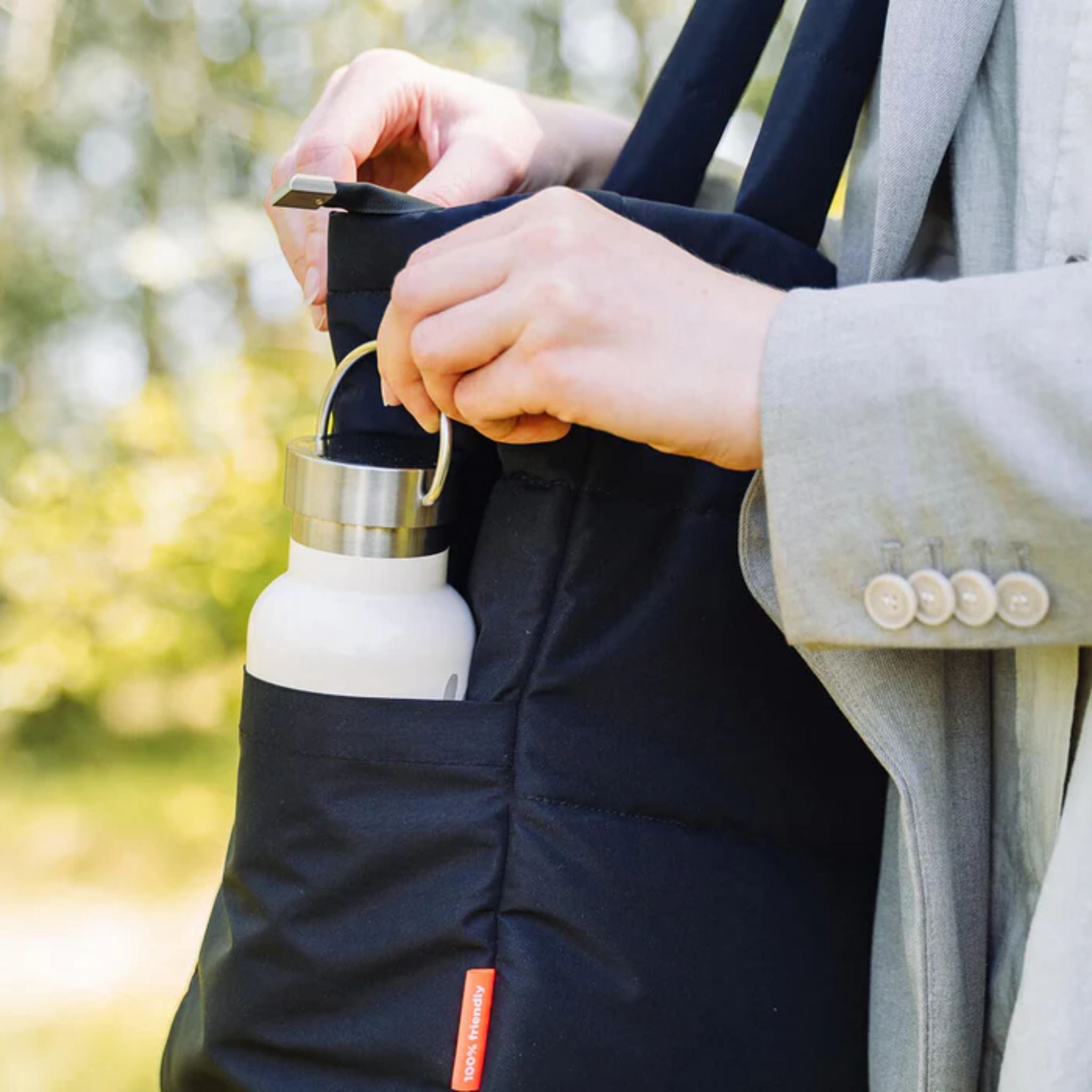 DonebyDeer Quilted Changing Tote Bag