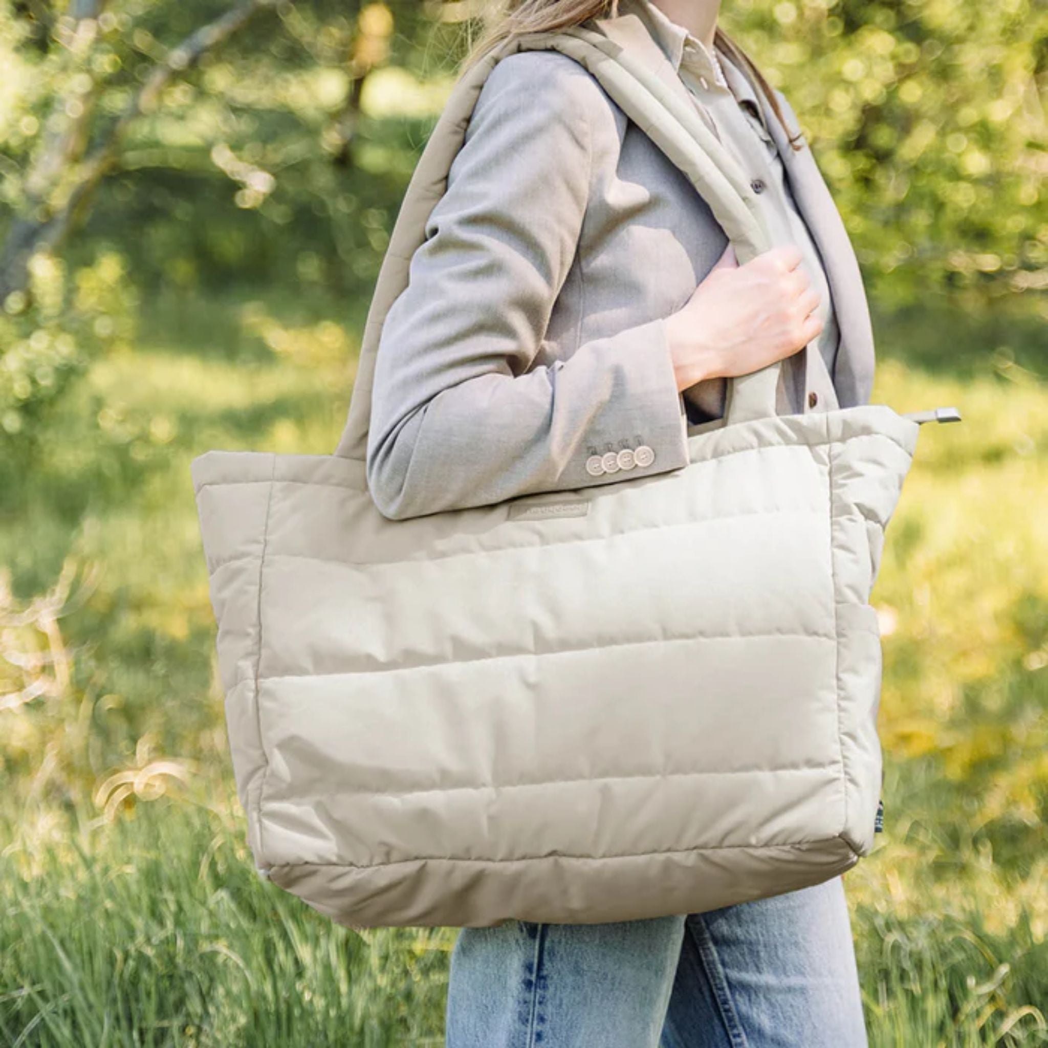 DonebyDeer Quilted Changing Tote Bag