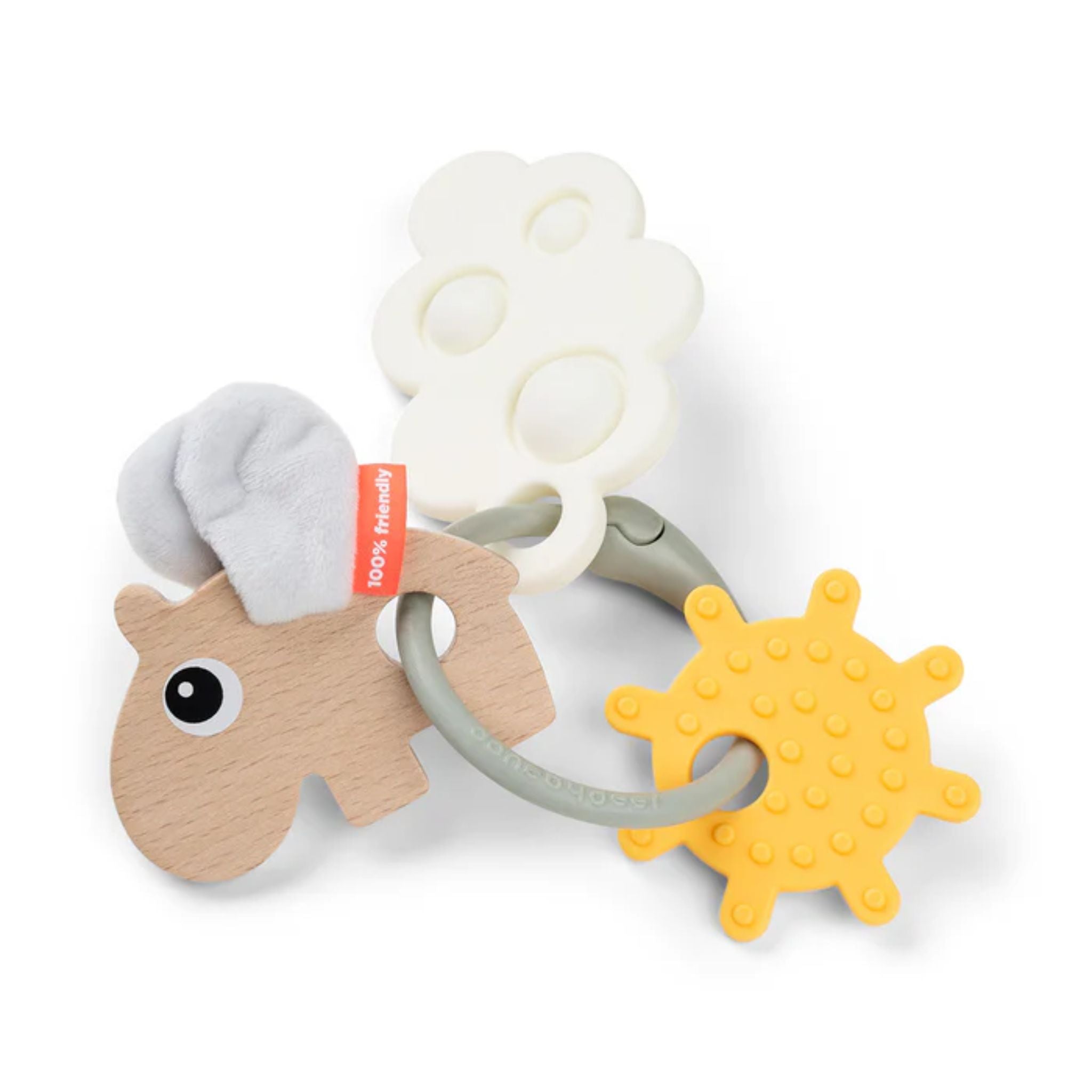 DonebyDeer Sensory Activity Ring Happy Clouds