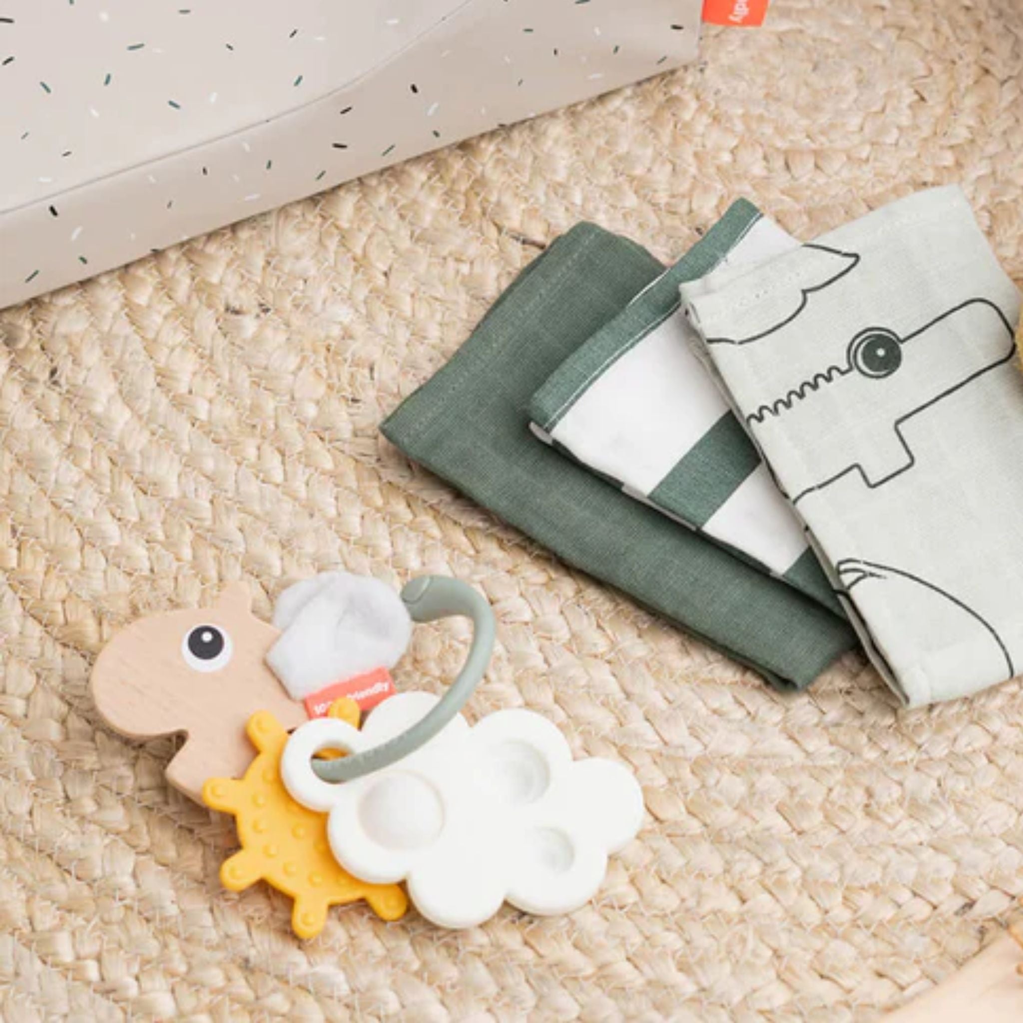 DonebyDeer Sensory Activity Ring Happy Clouds