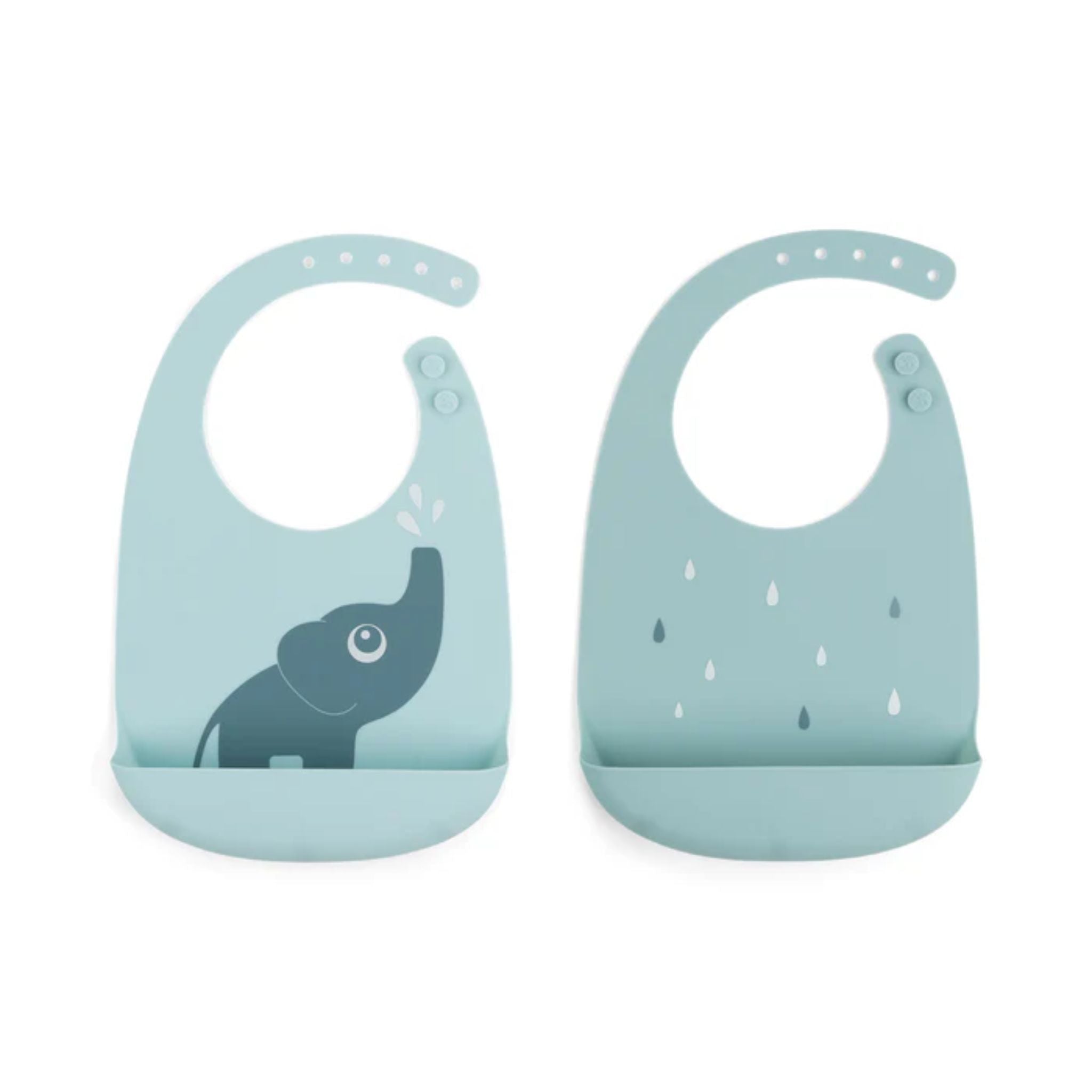DonebyDeer Silicone Bib 2-pack