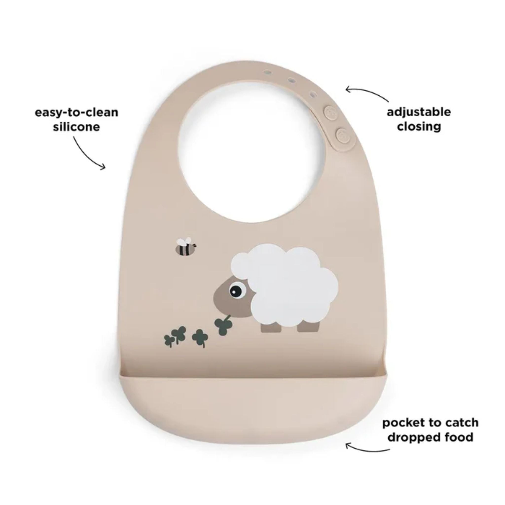 DonebyDeer Silicone Bib