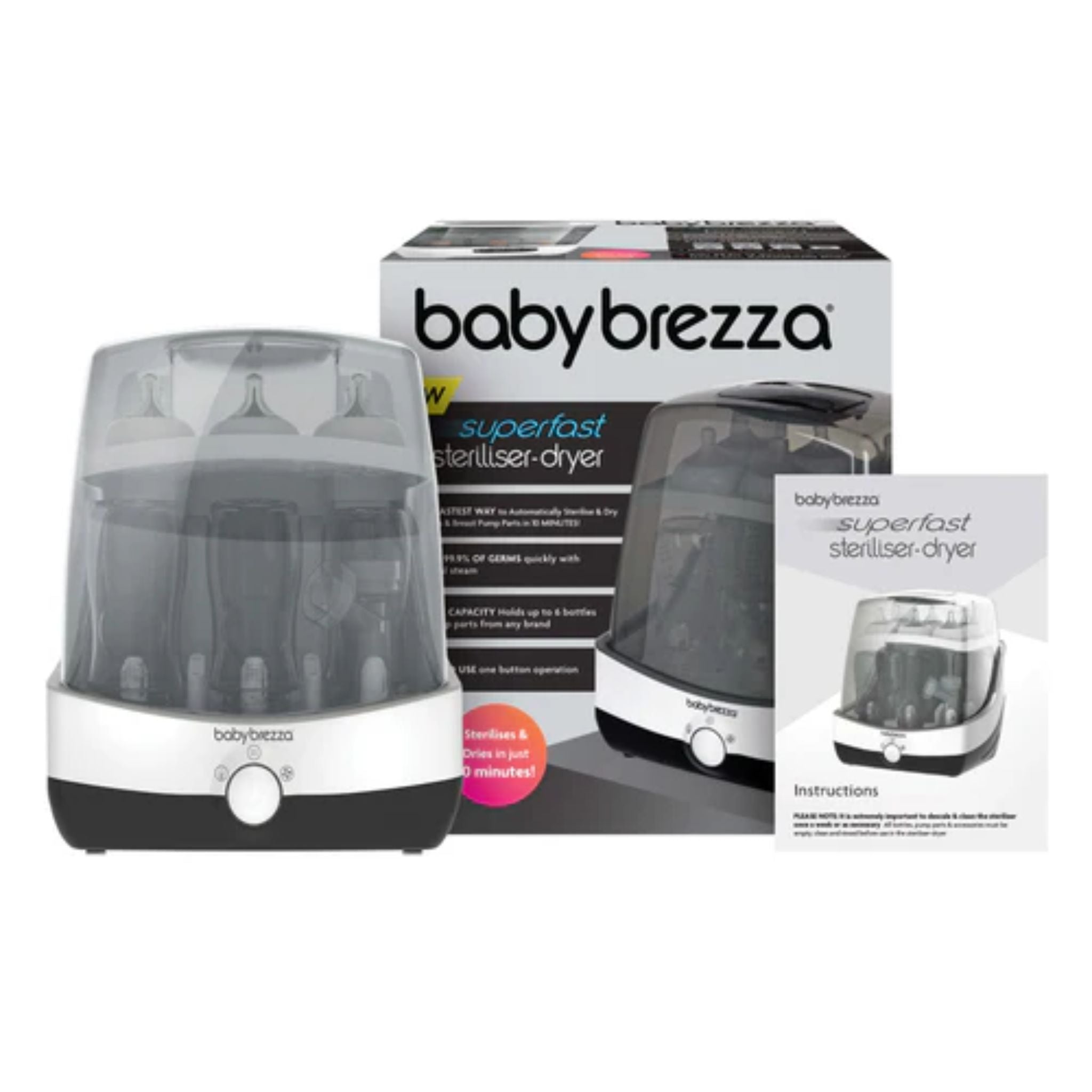 Baby Brezza Superfast Steriliser Dryer