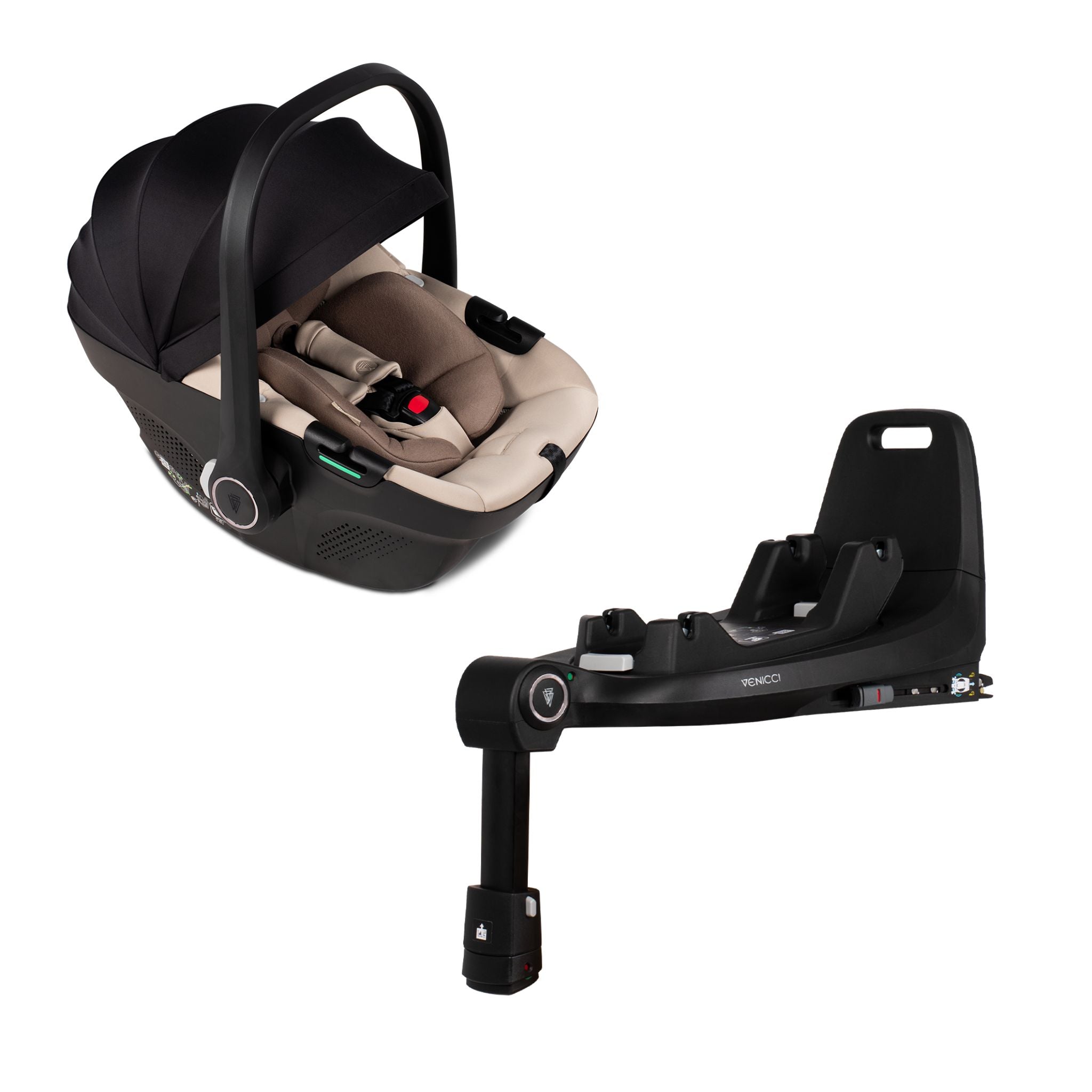 Venicci Tiago i-Size Car seat & 360 Isofix Base