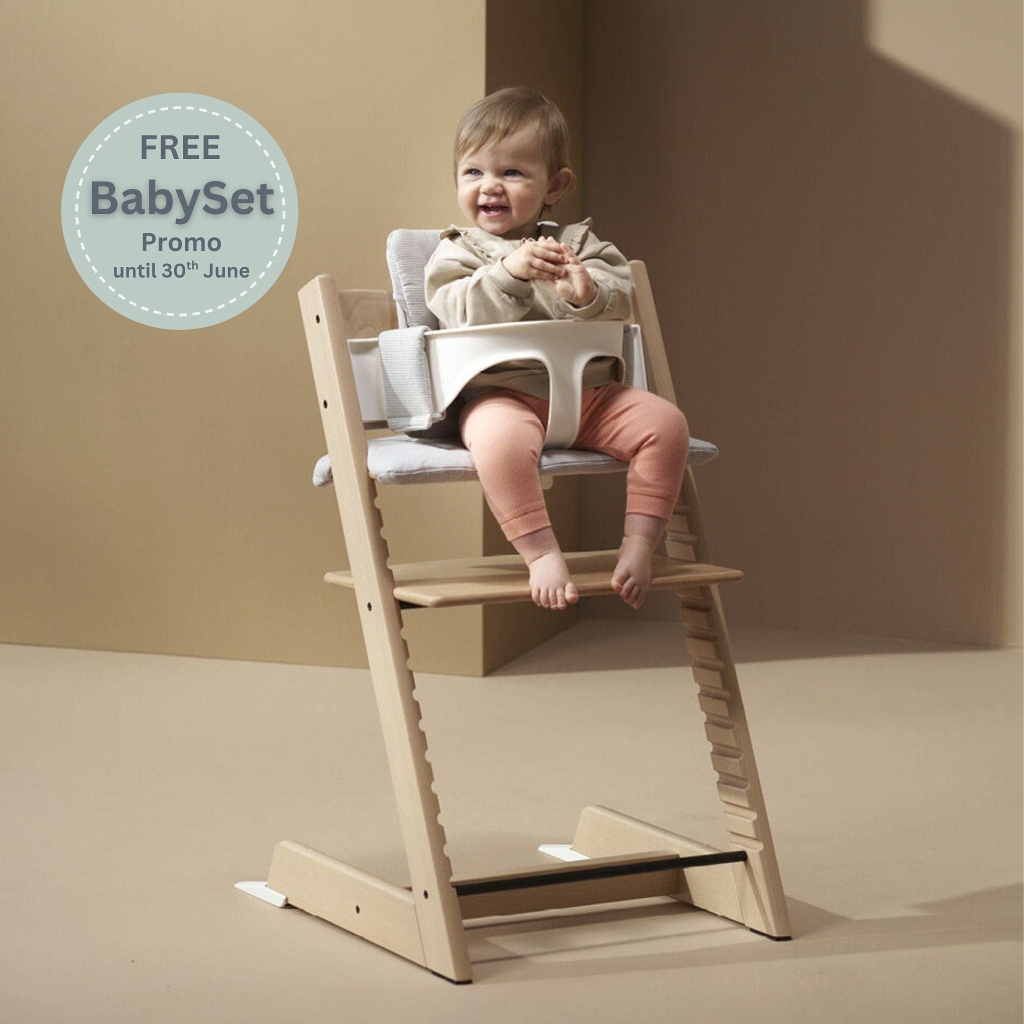 Stokke Tripp Trapp High Chair & Baby Set Bundle – LittleBe