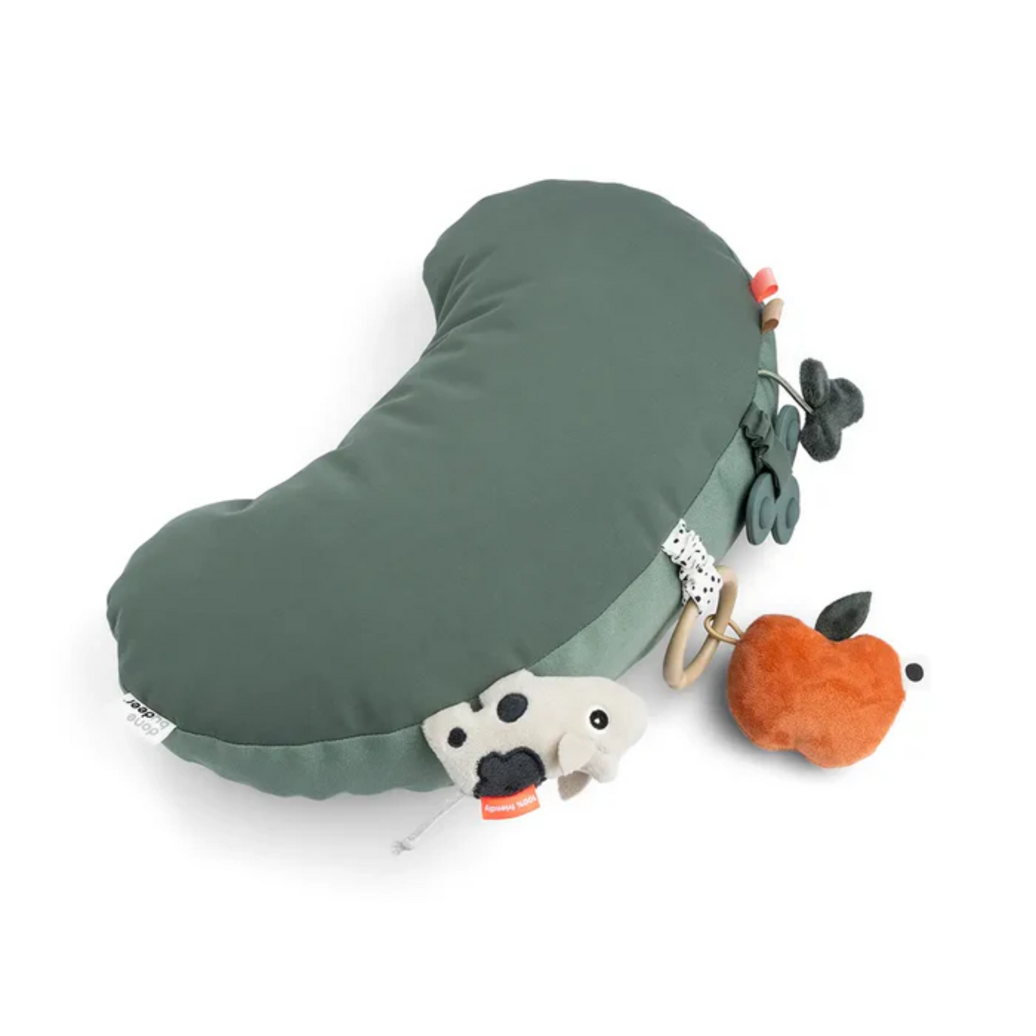 DonebyDeer Tummy Time Activity Pillow Tiny Farm