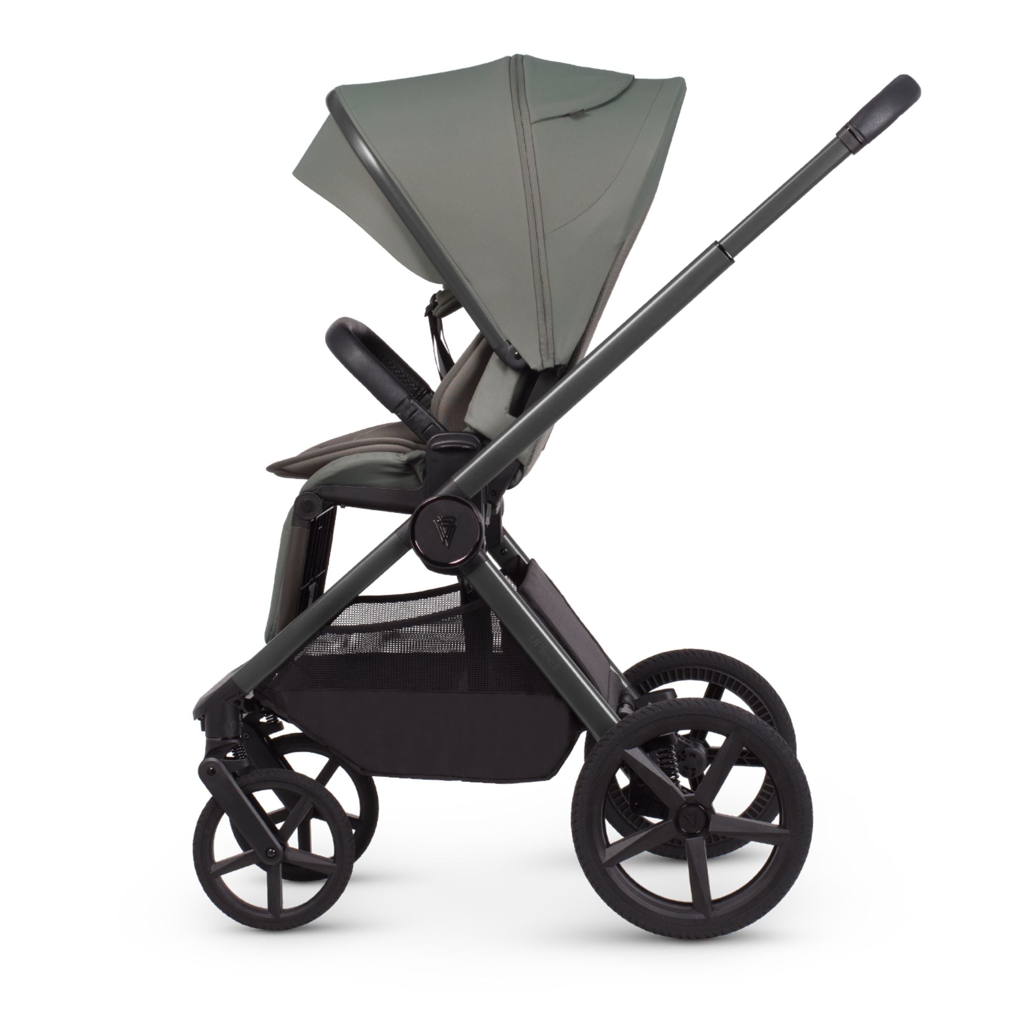 Venicci Upline 3, Tiago Black & Base 4in1 Luxury Bundle