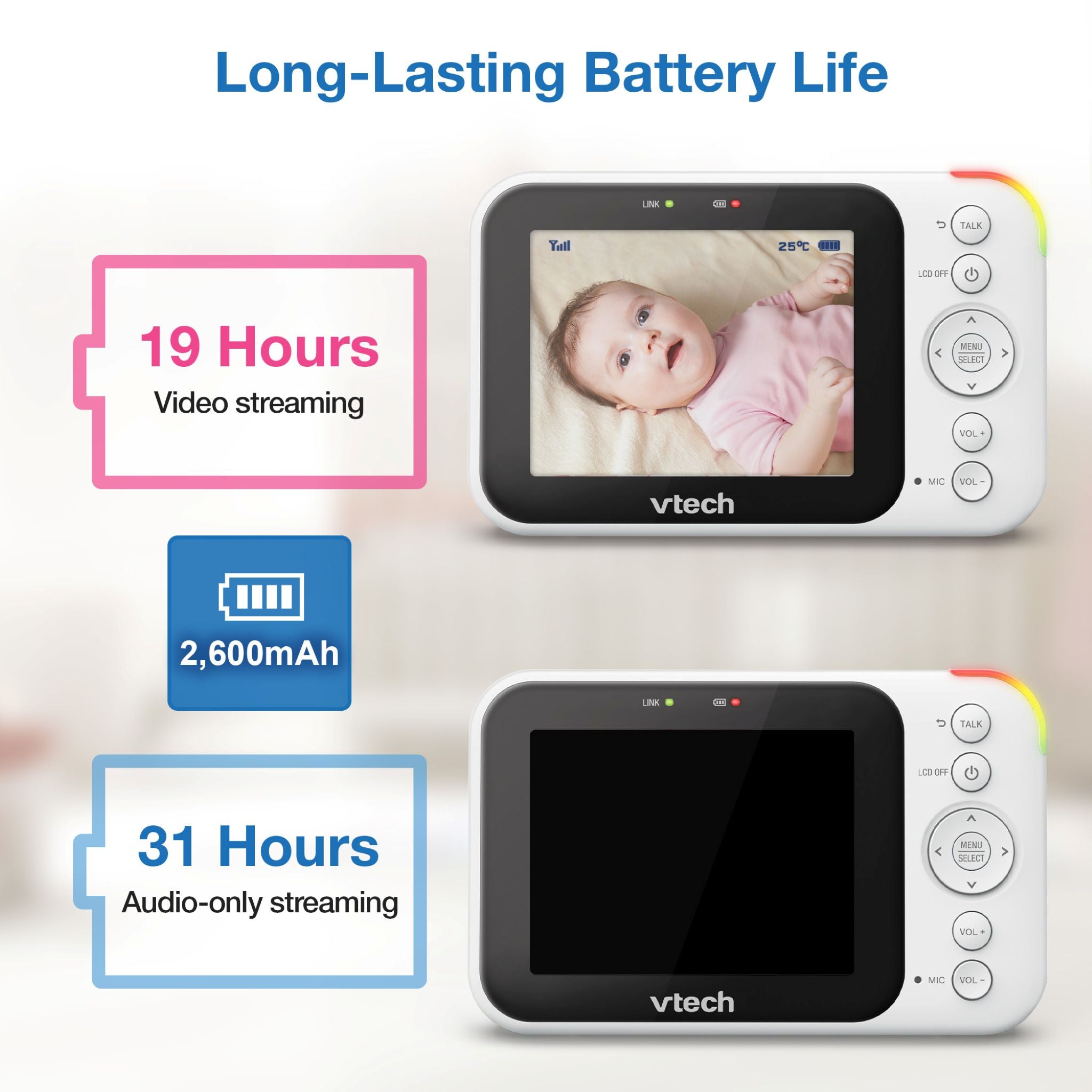 VTech VM4252 3.5in Video Monitor