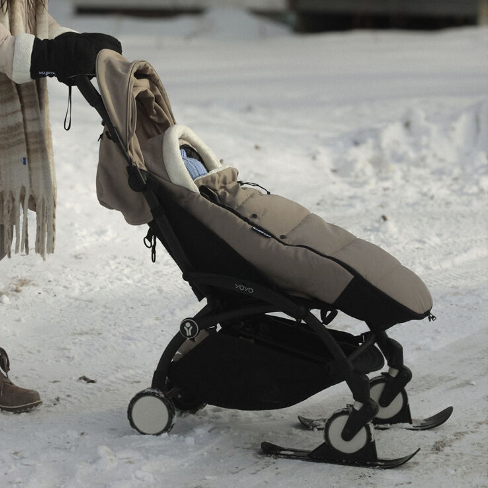 Stokke® YOYO® Skis - Black