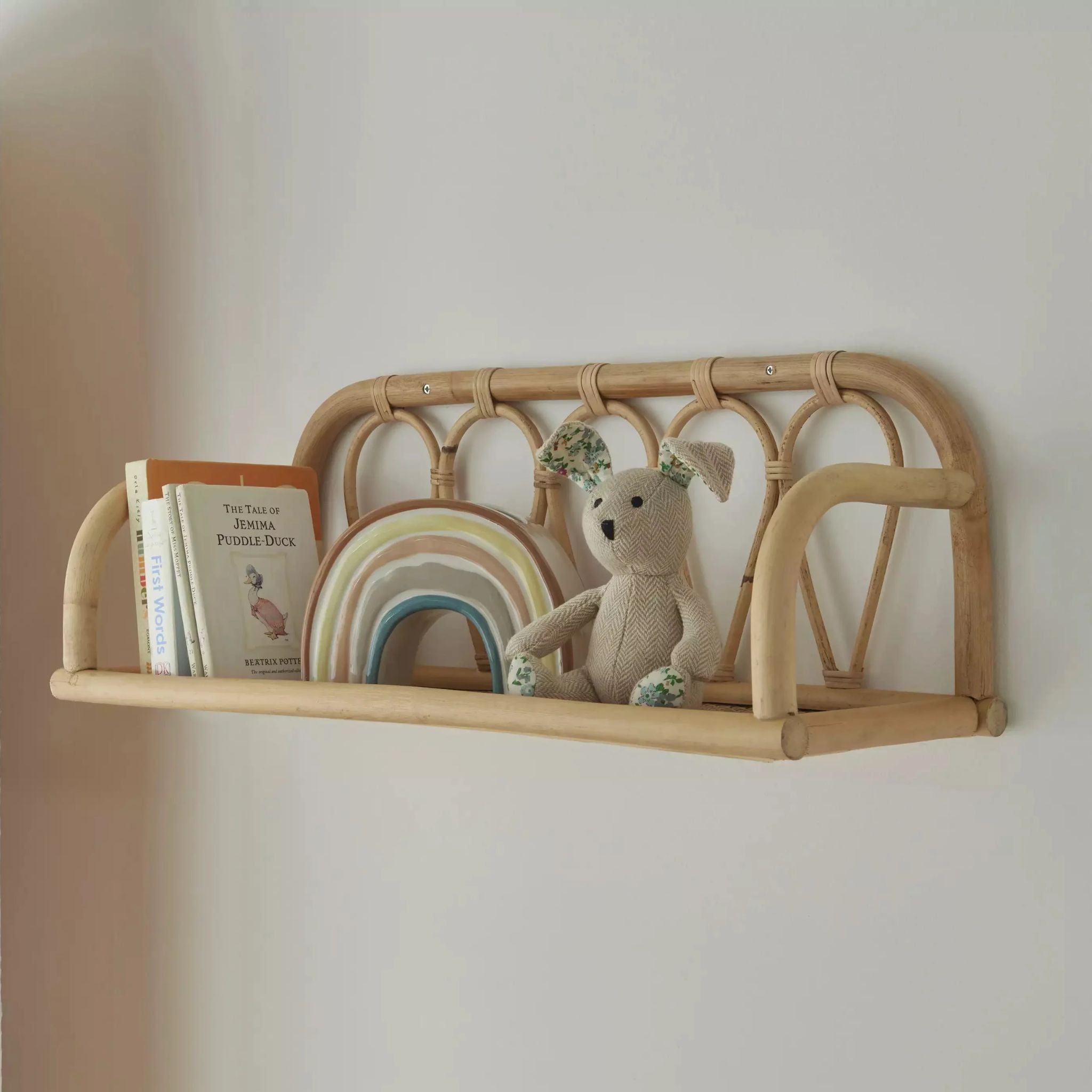 CuddleCo Aria Shelf - Rattan