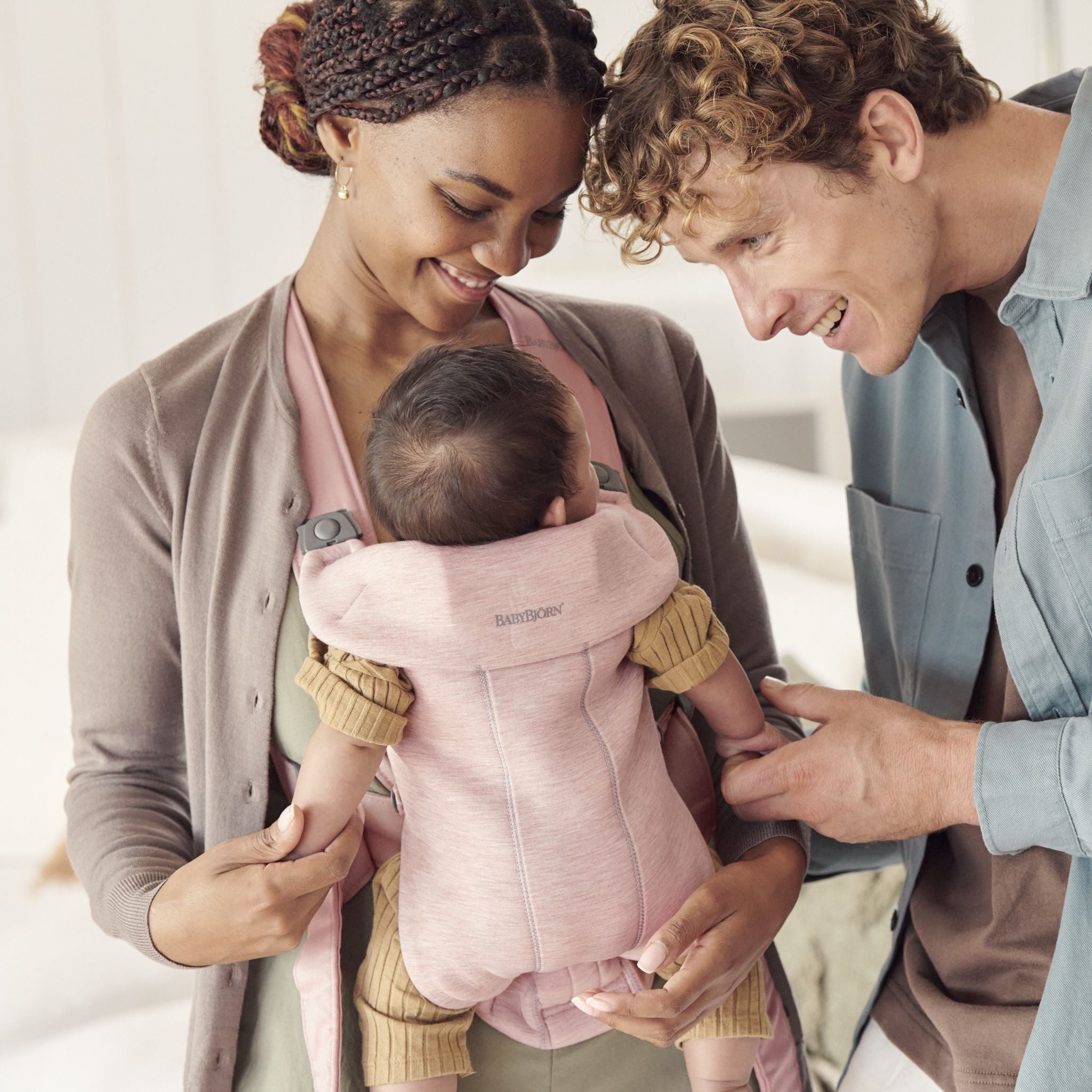 BabyBjörn Baby Carrier Mini, Jersey 3D