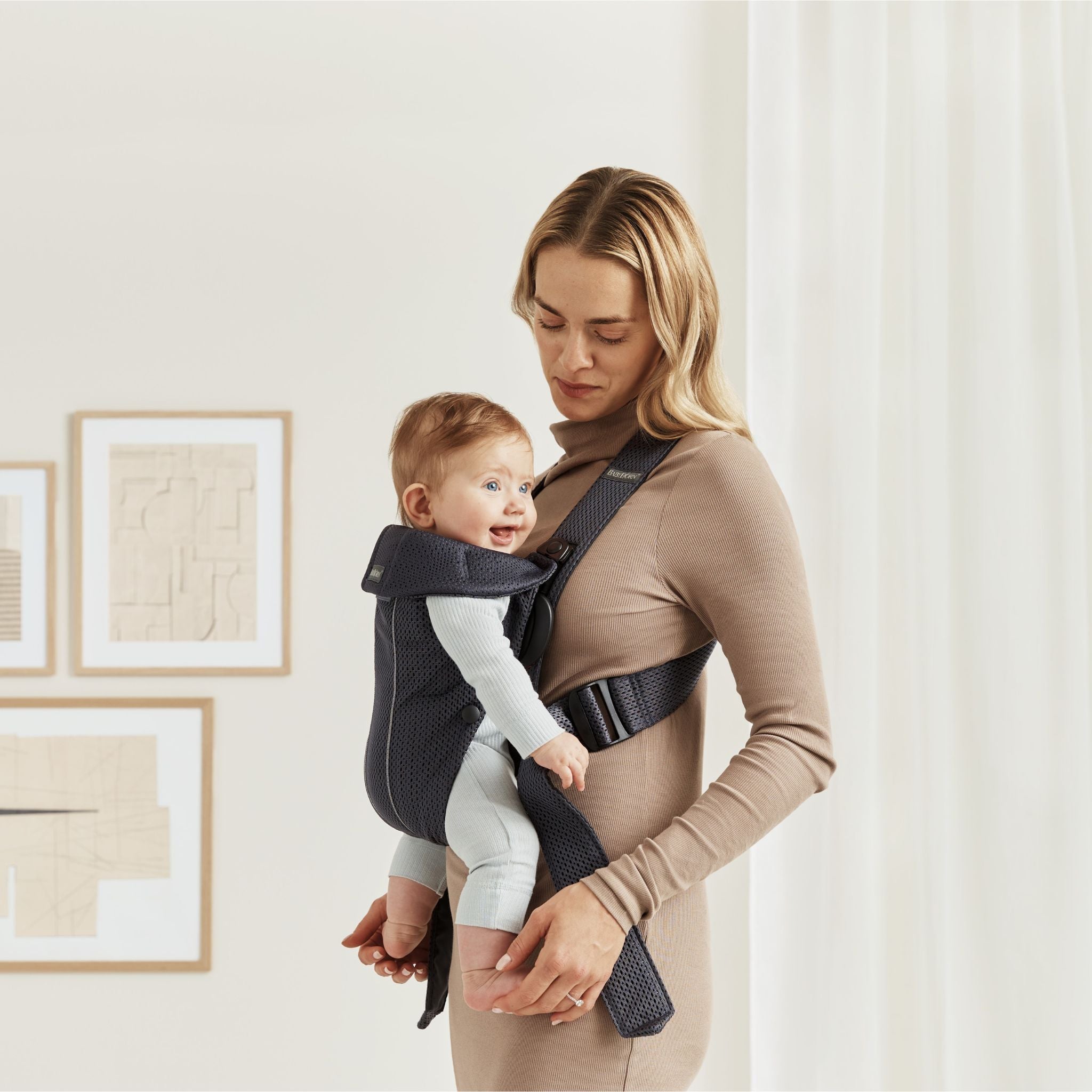 BabyBjörn Baby Carrier Mini, Mesh 3D