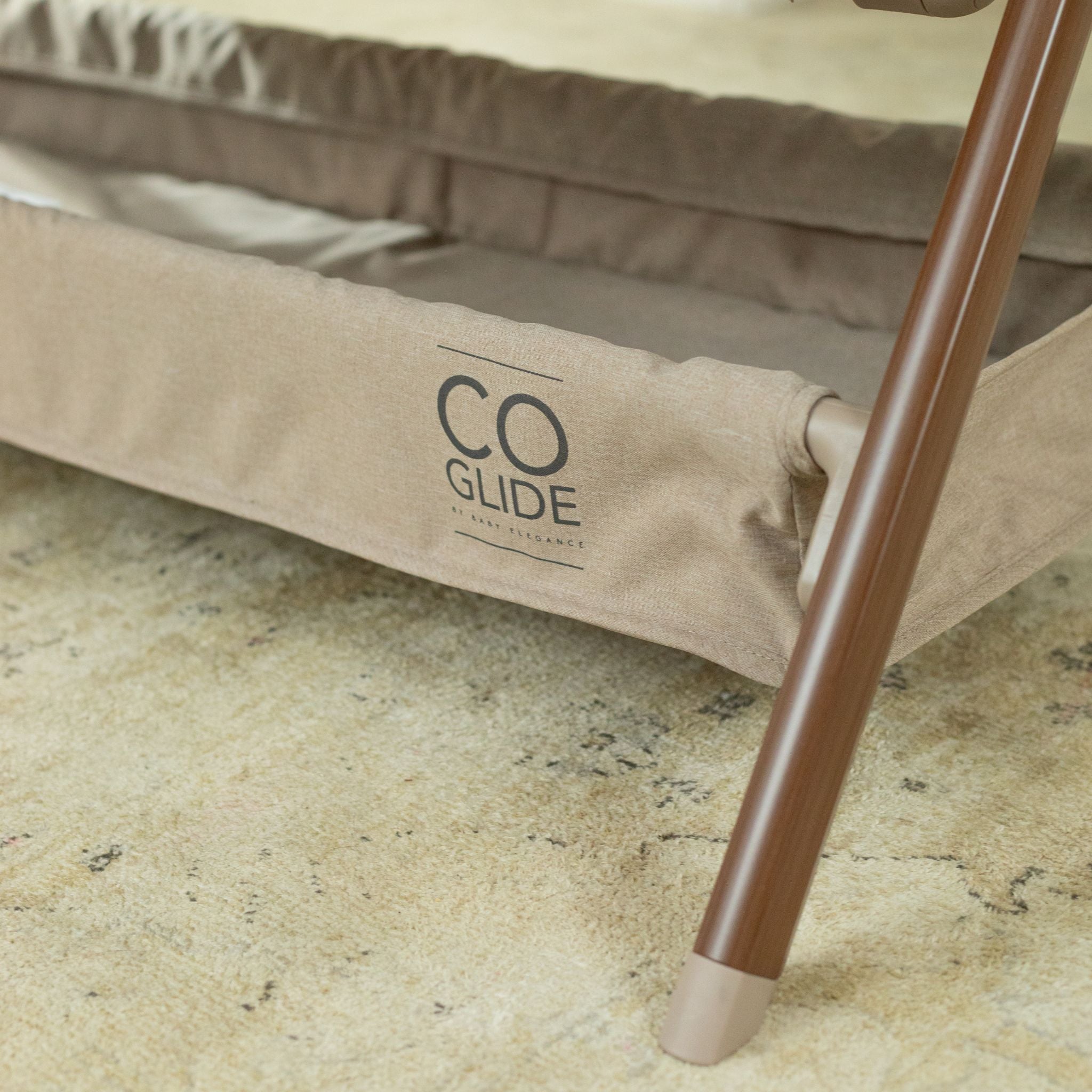 Baby Elegance Co Glide Electric Bedside Crib