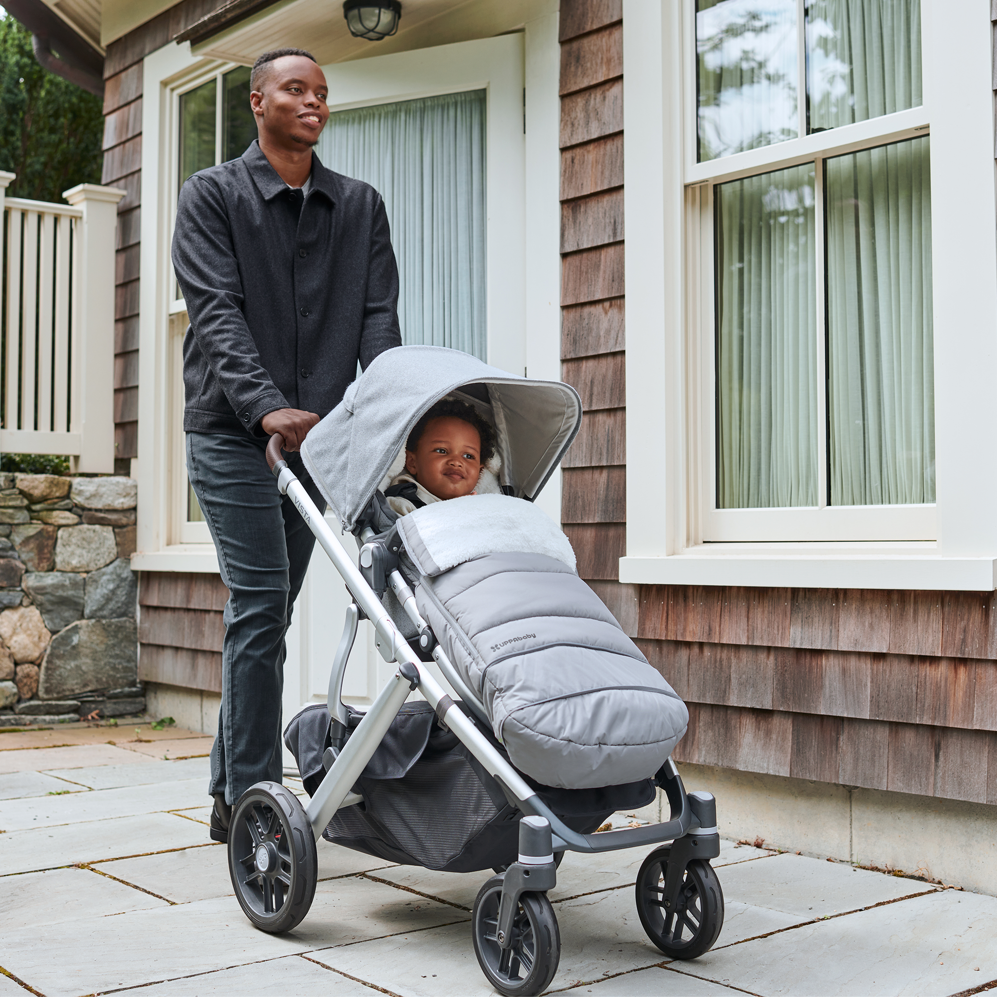 uppababy vista v2 cozy ganoosh UPPAbaby Cozy Ganoosh Dillan