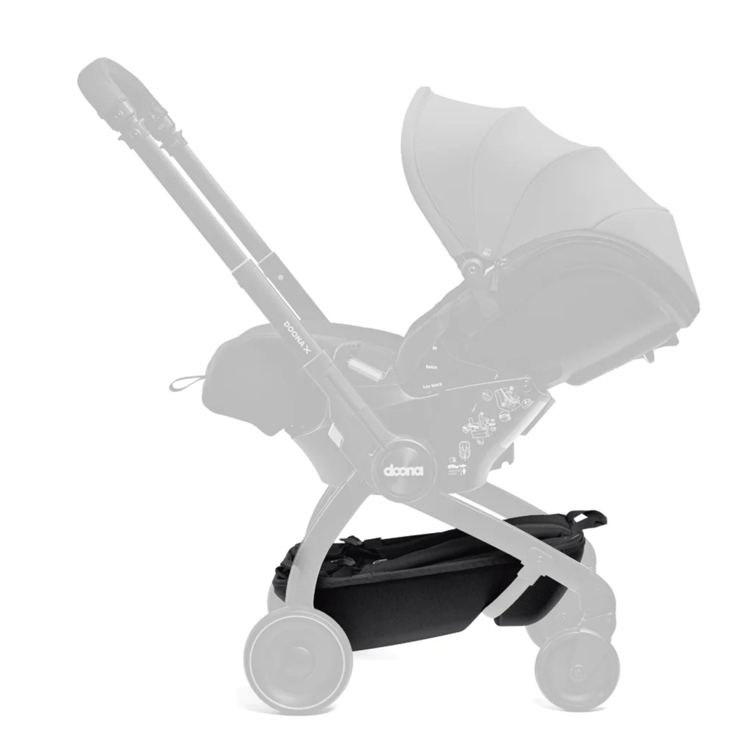 Doona X Pack & Go Basket - Black