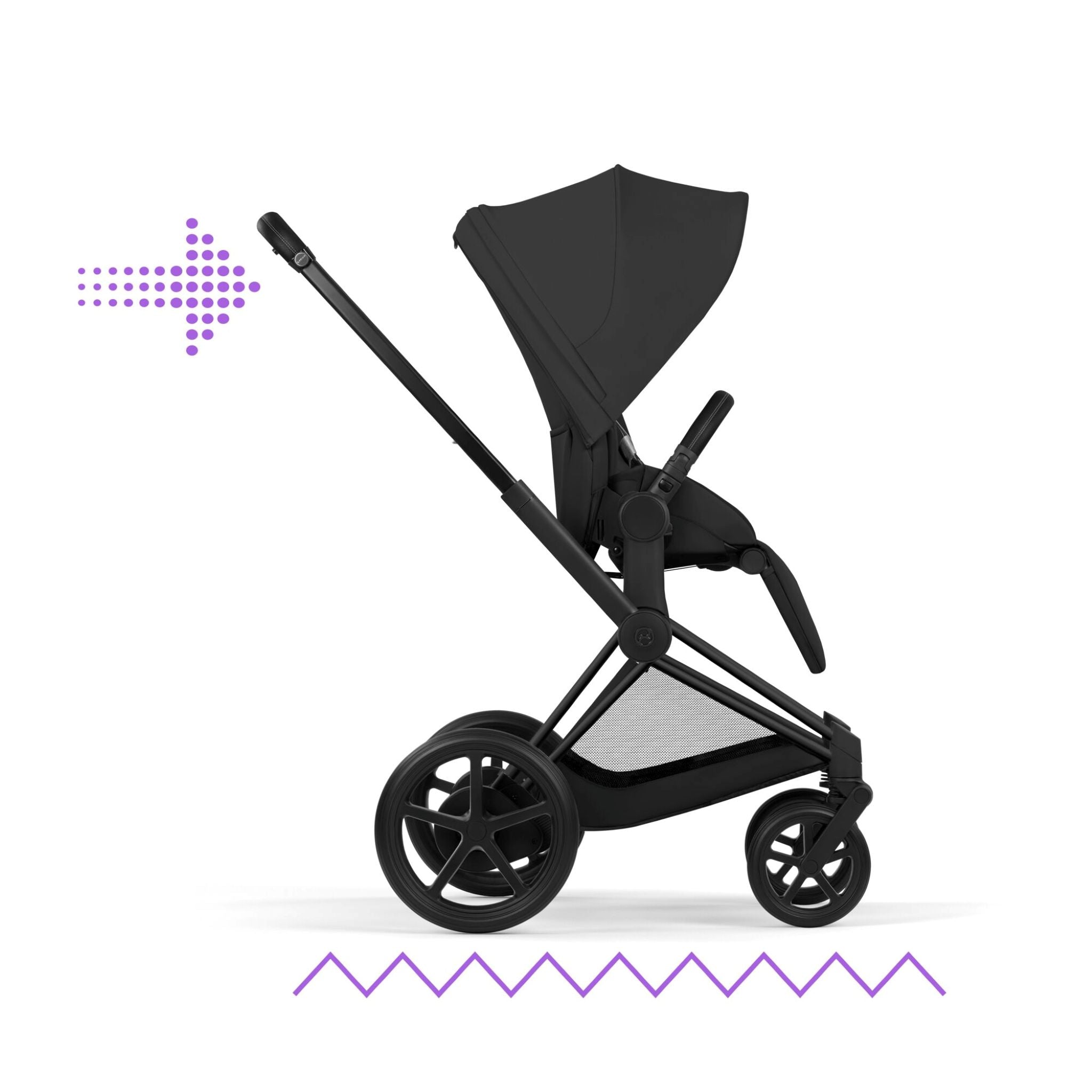 Cybex ePriam Comfort & Foldable Carry Cot Set