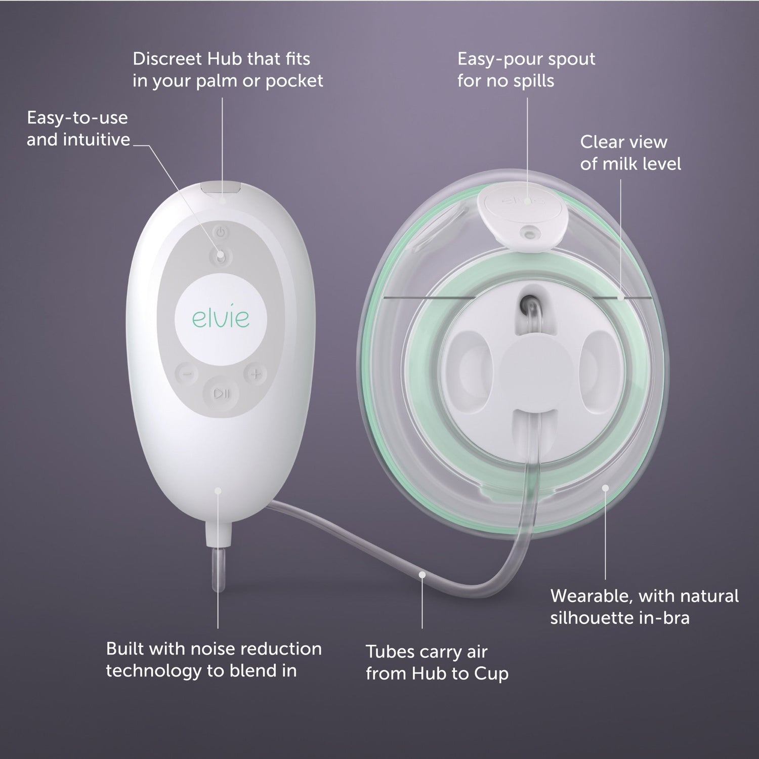 Elvie Stride Single Electric Breast Pump