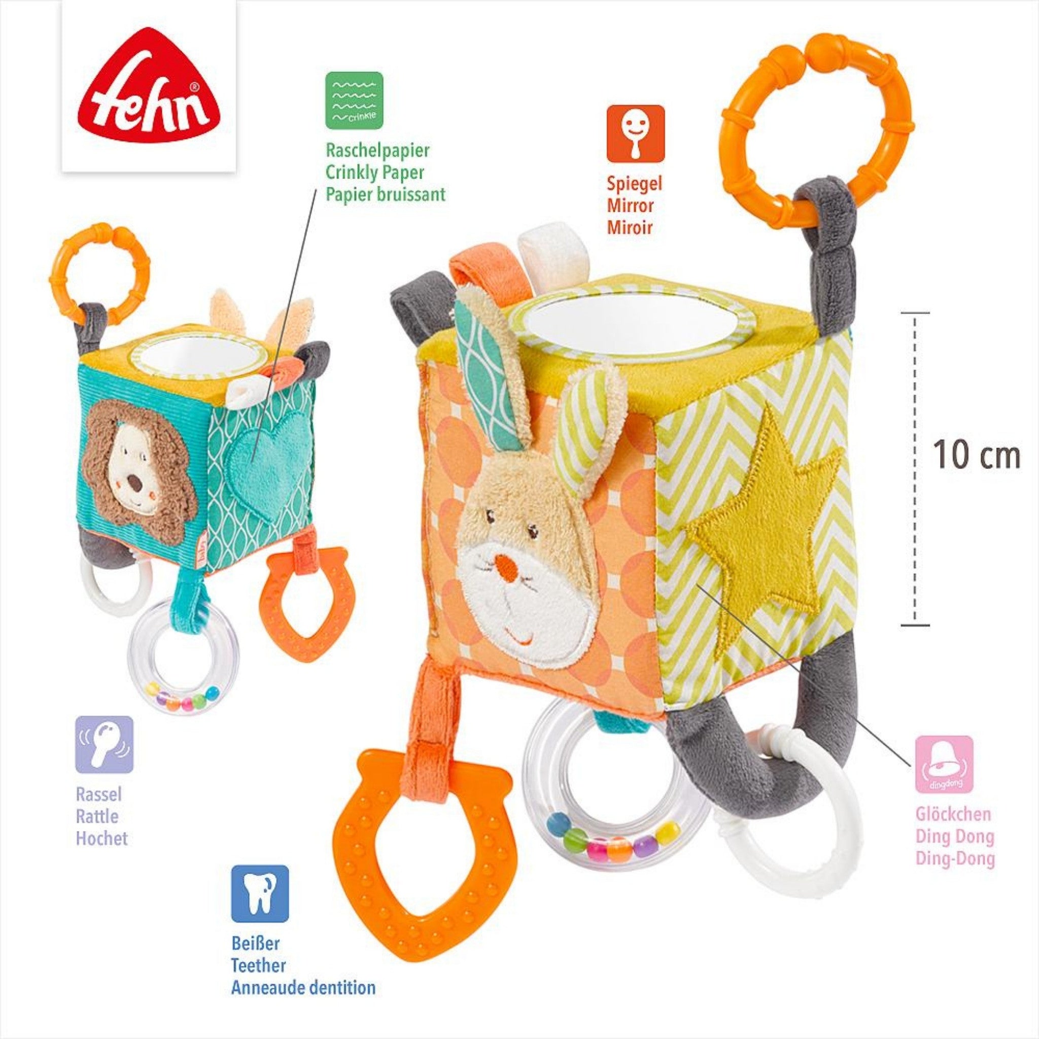 Fehn Activity Cube Funky Friends
