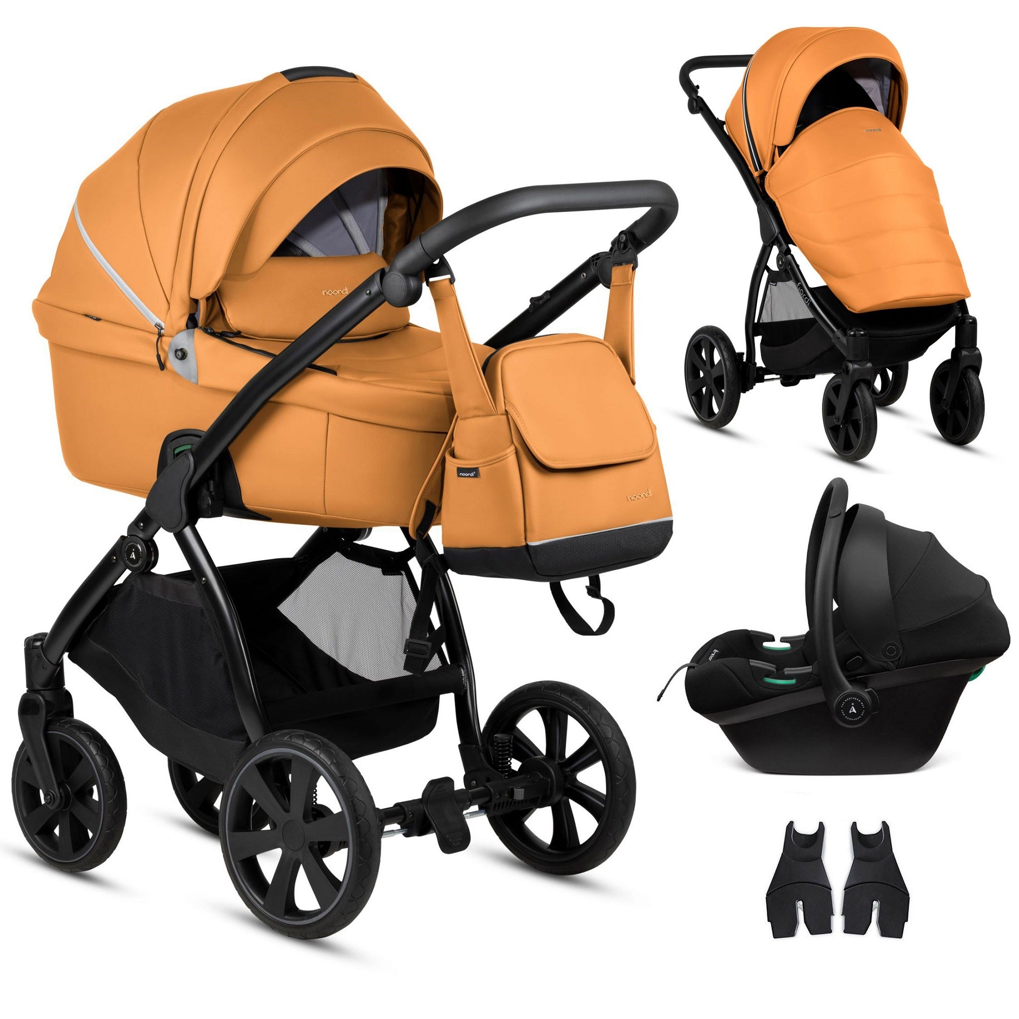 Noordi Fjordi Leather 3in1 + Car Seat