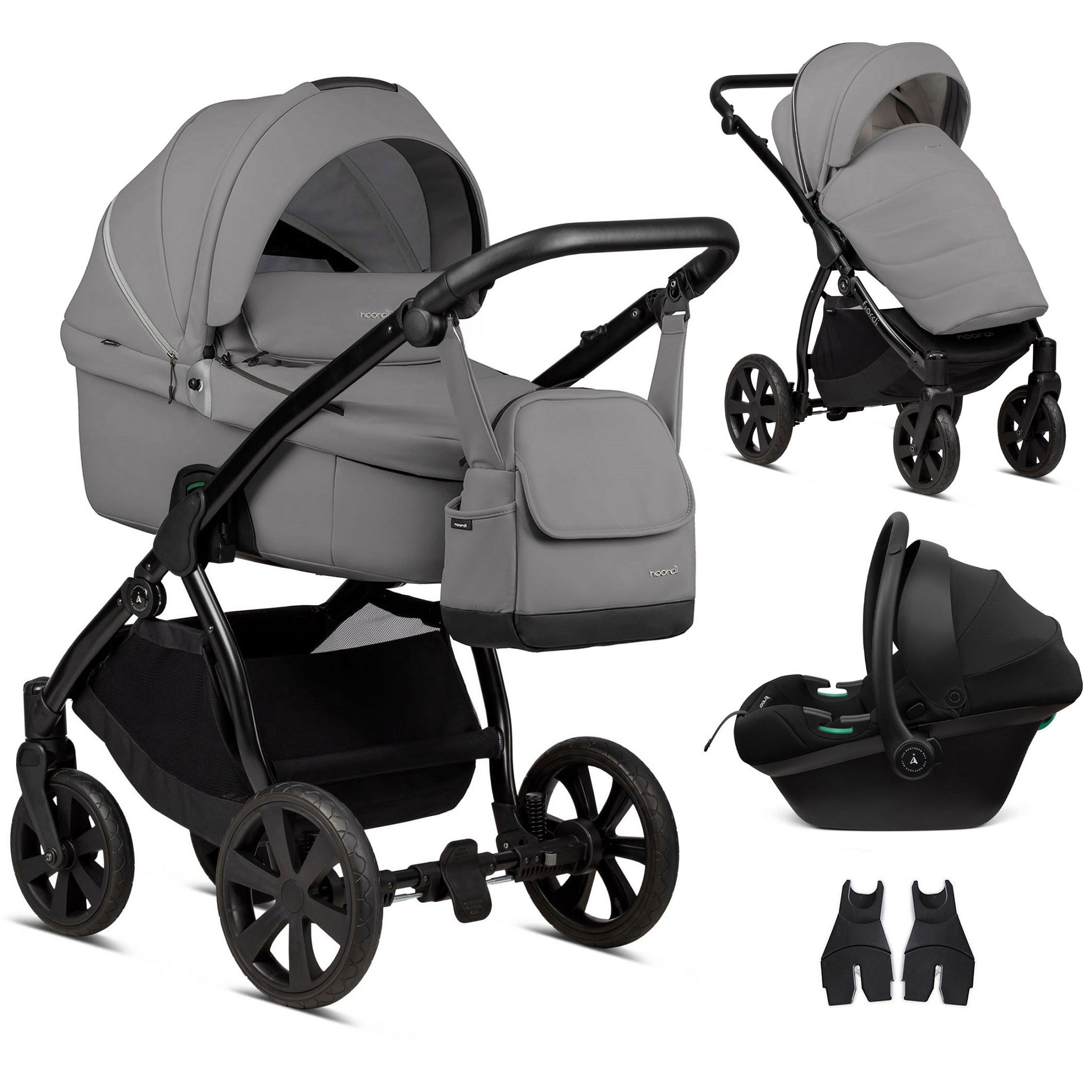 Noordi Fjordi Leather 3in1 + Car Seat
