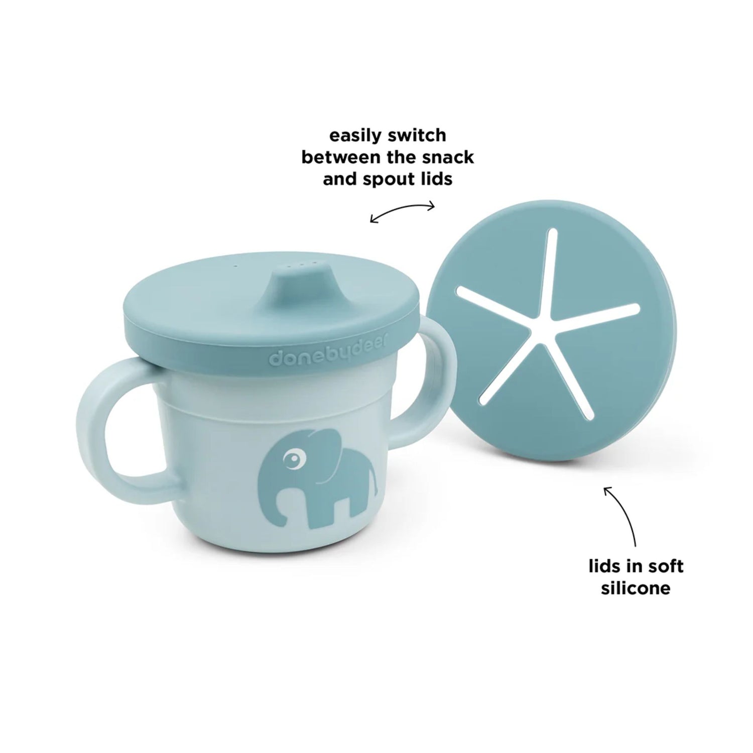 Donebydeer Foodie Spout And Snack Cup