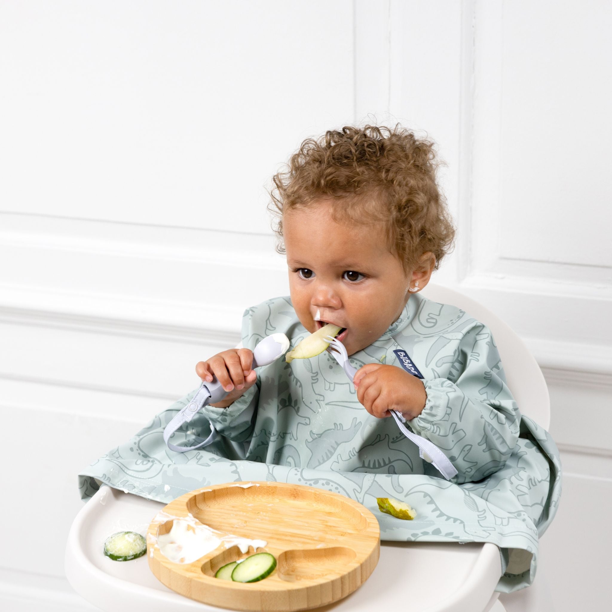 Bibado Handi Cutlery Attachable Baby Cutlery - 2-Pack