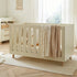 CuddleCo Harper Cot Bed - Cream
