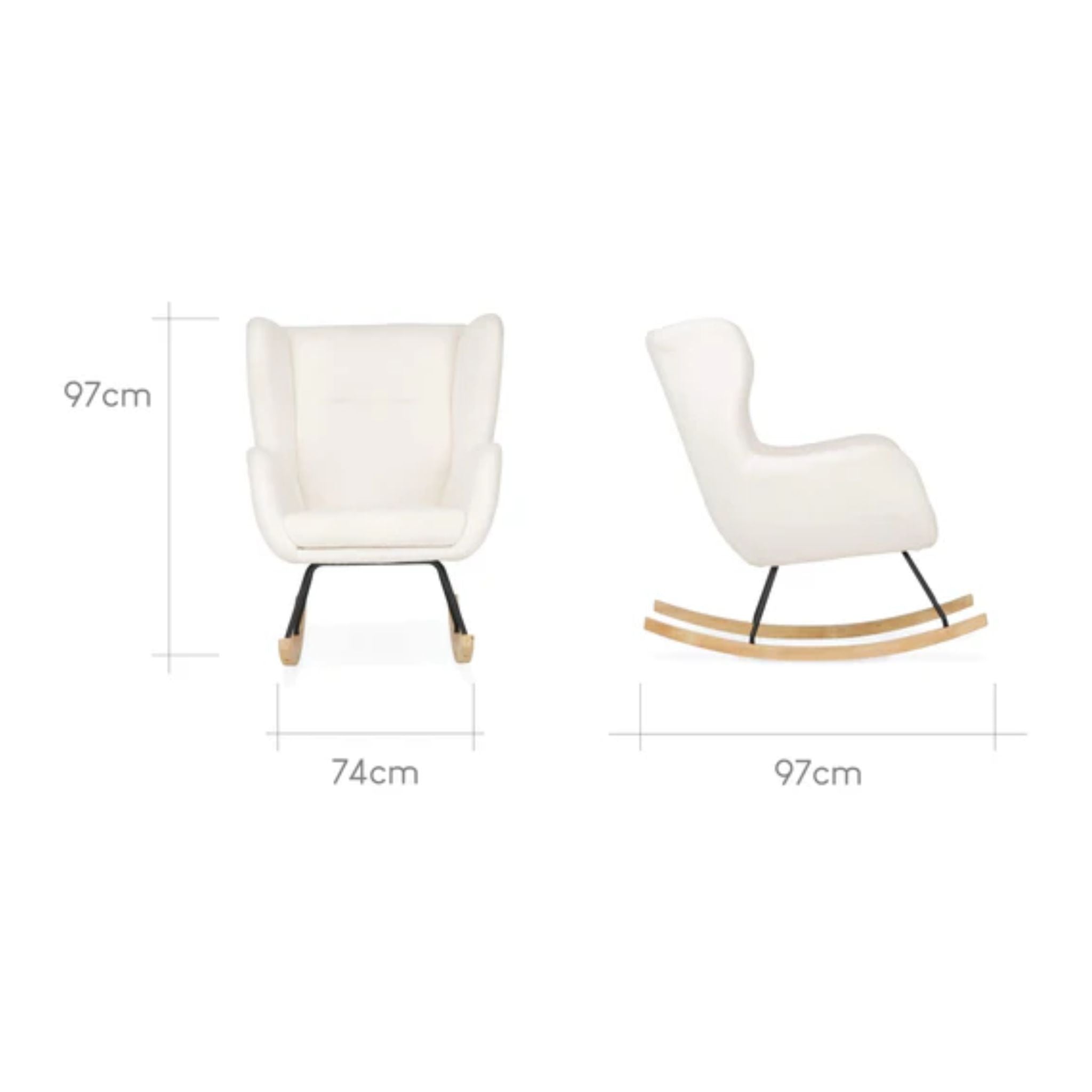 CuddleCo Marley Rocker & Stool