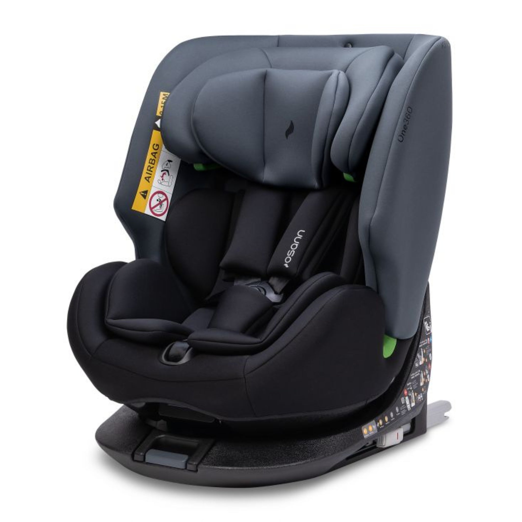 Osann One 360 Nero i-Size Rotating Car Seat with ISOFIX