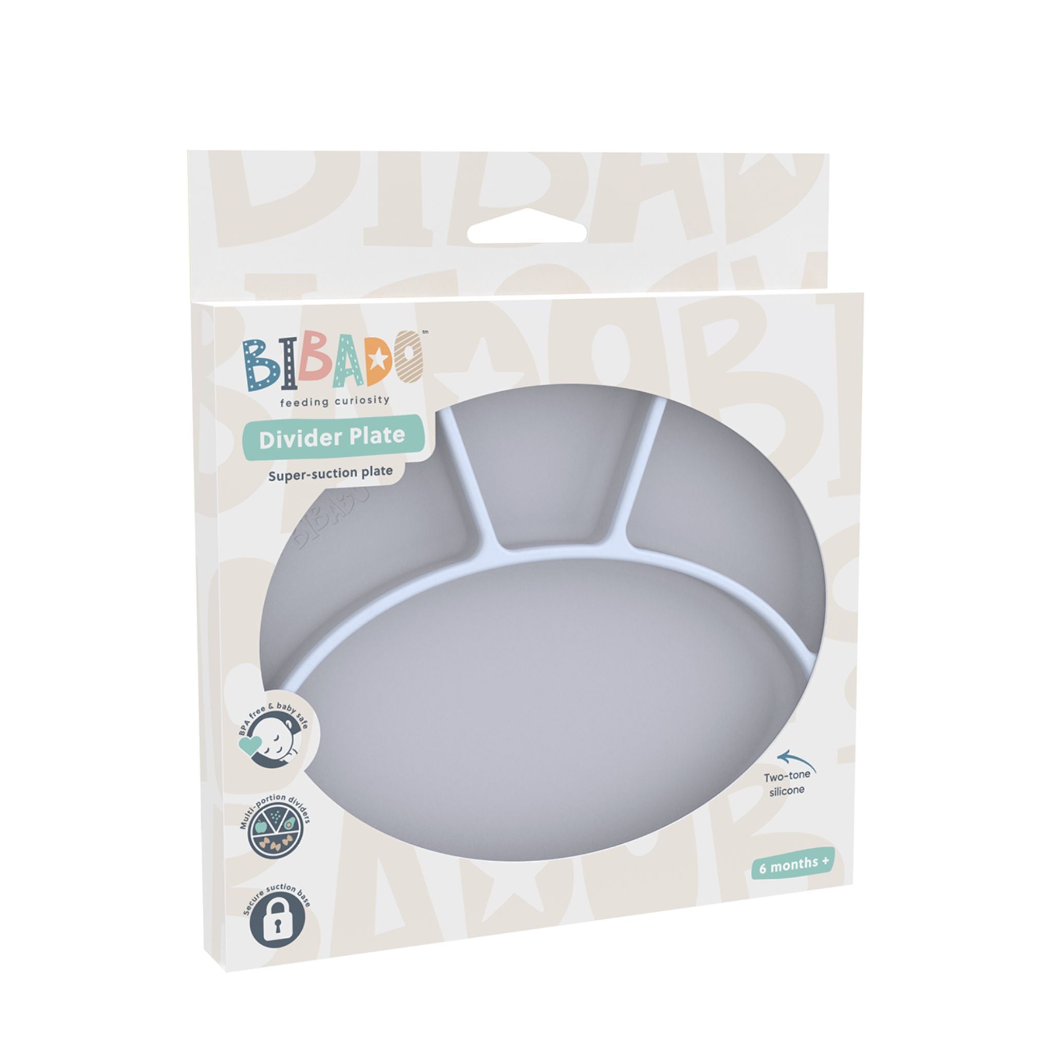 Bibado Silicone Suction Divider Plate