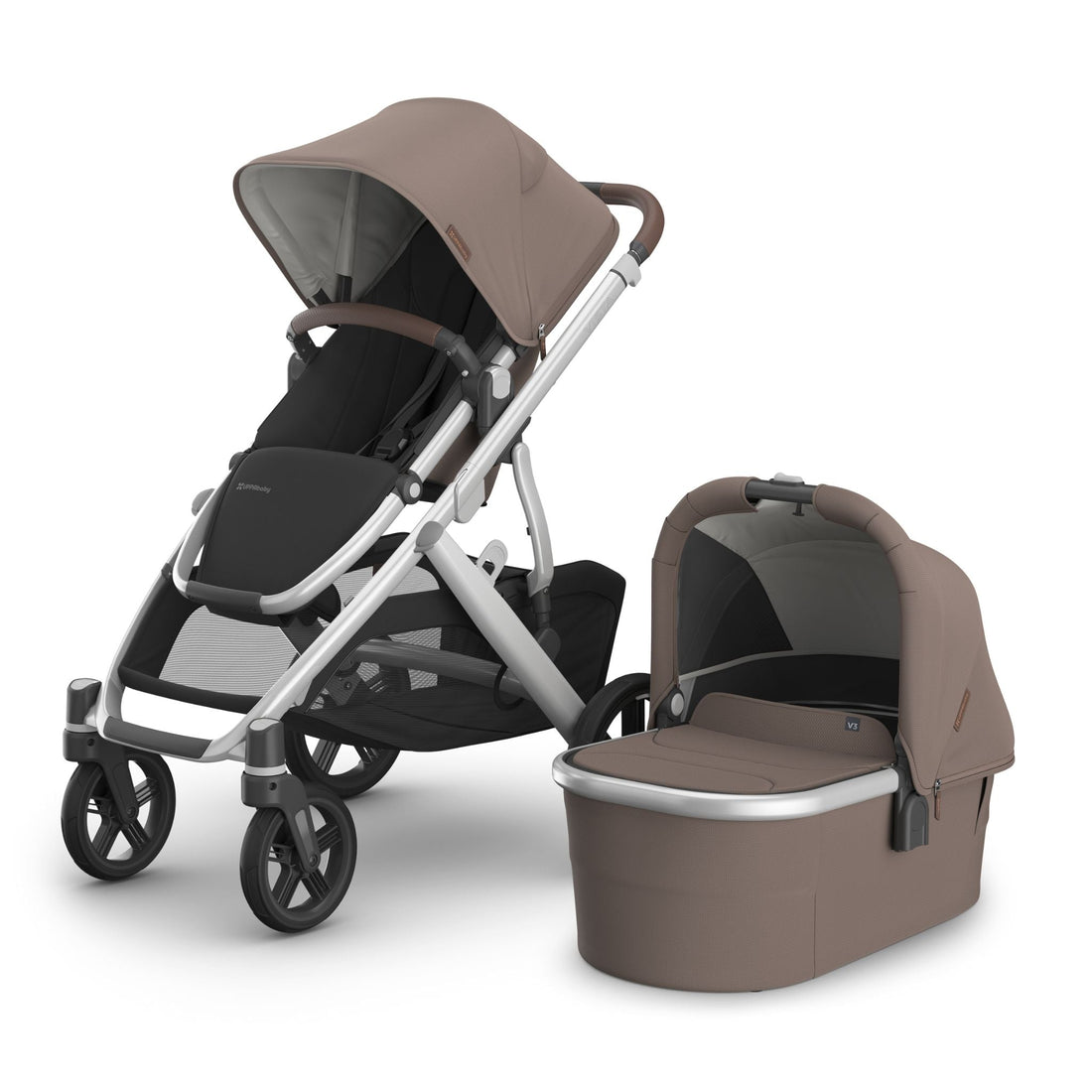 UPPAbaby Vista V3, Cybex Cloud Car Seat & Base Bundle