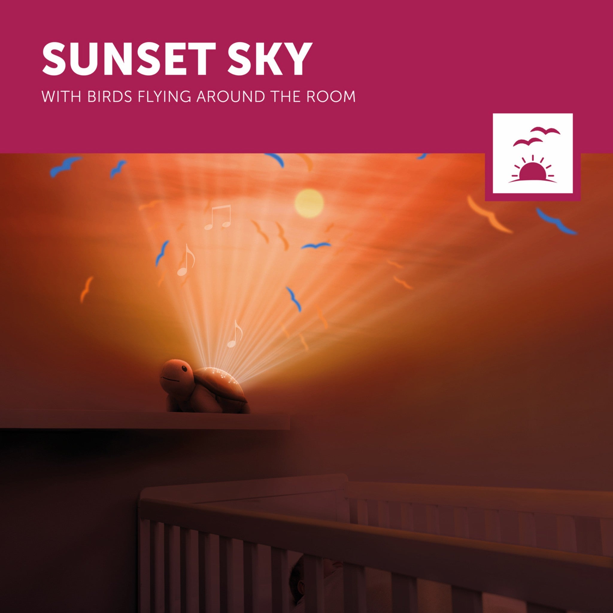 Zazu Sunset Projector Tim