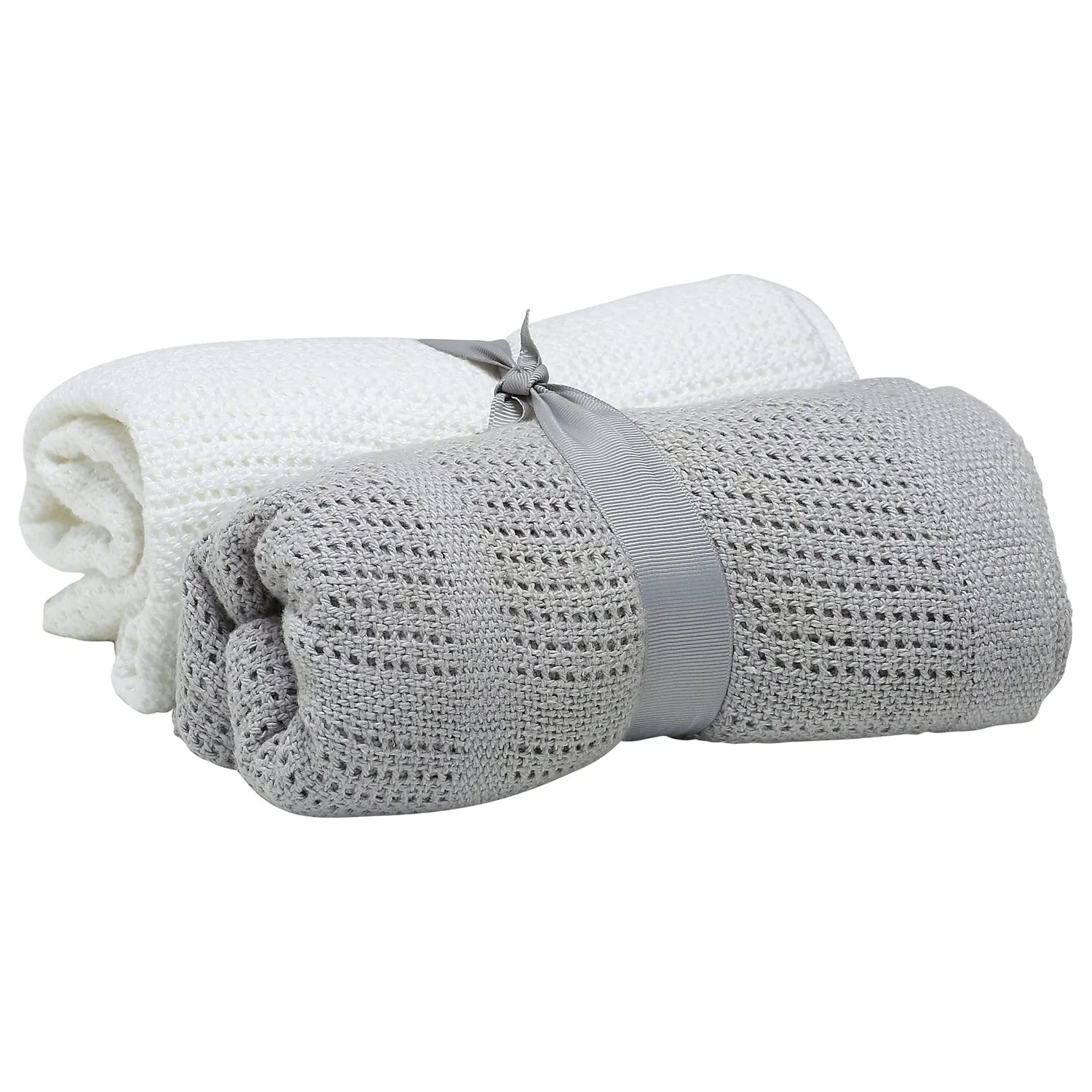 Cellular Baby Blankets - 2 Pack - Baby Elegance