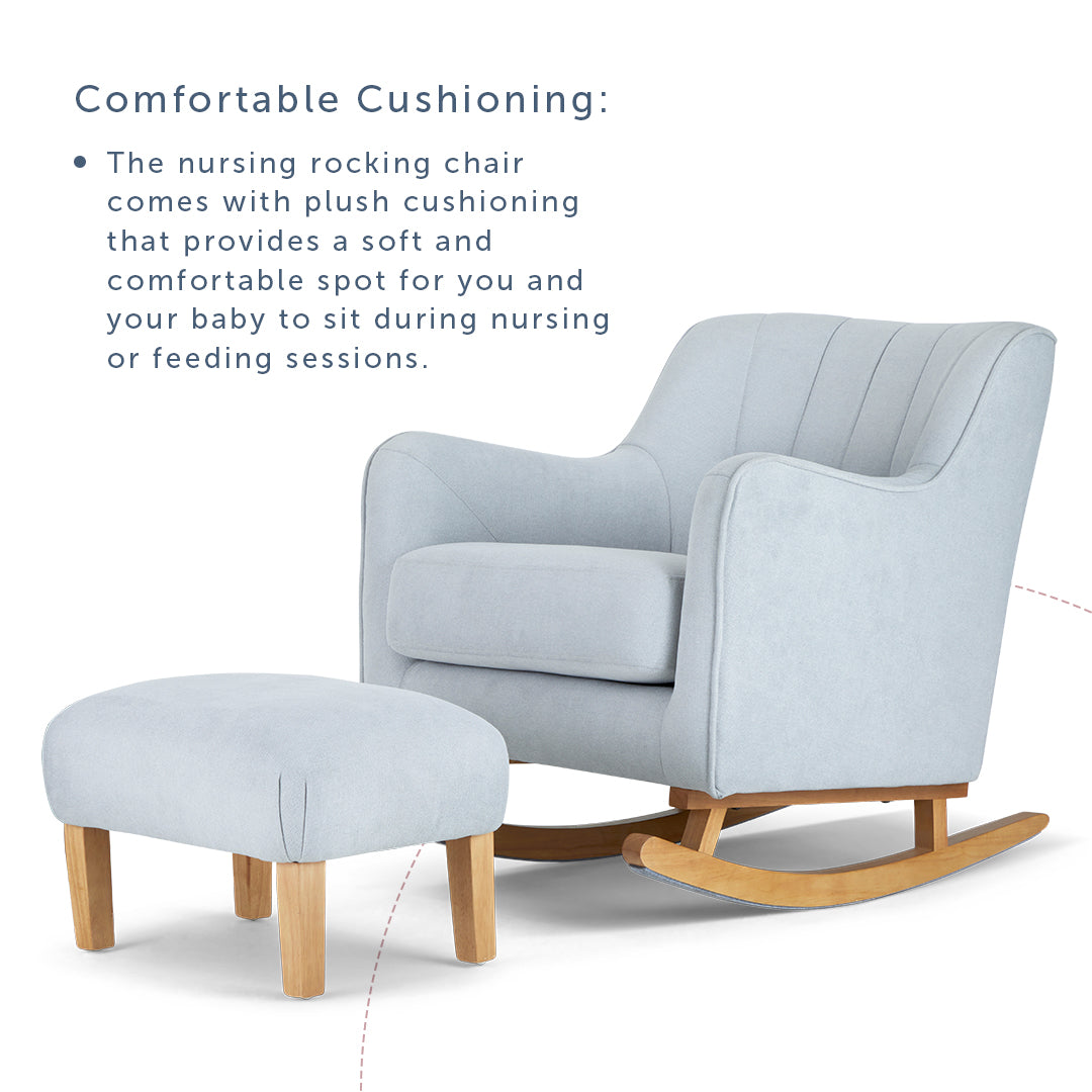 Baby Elegance Ollie Rocking Chair with Stool