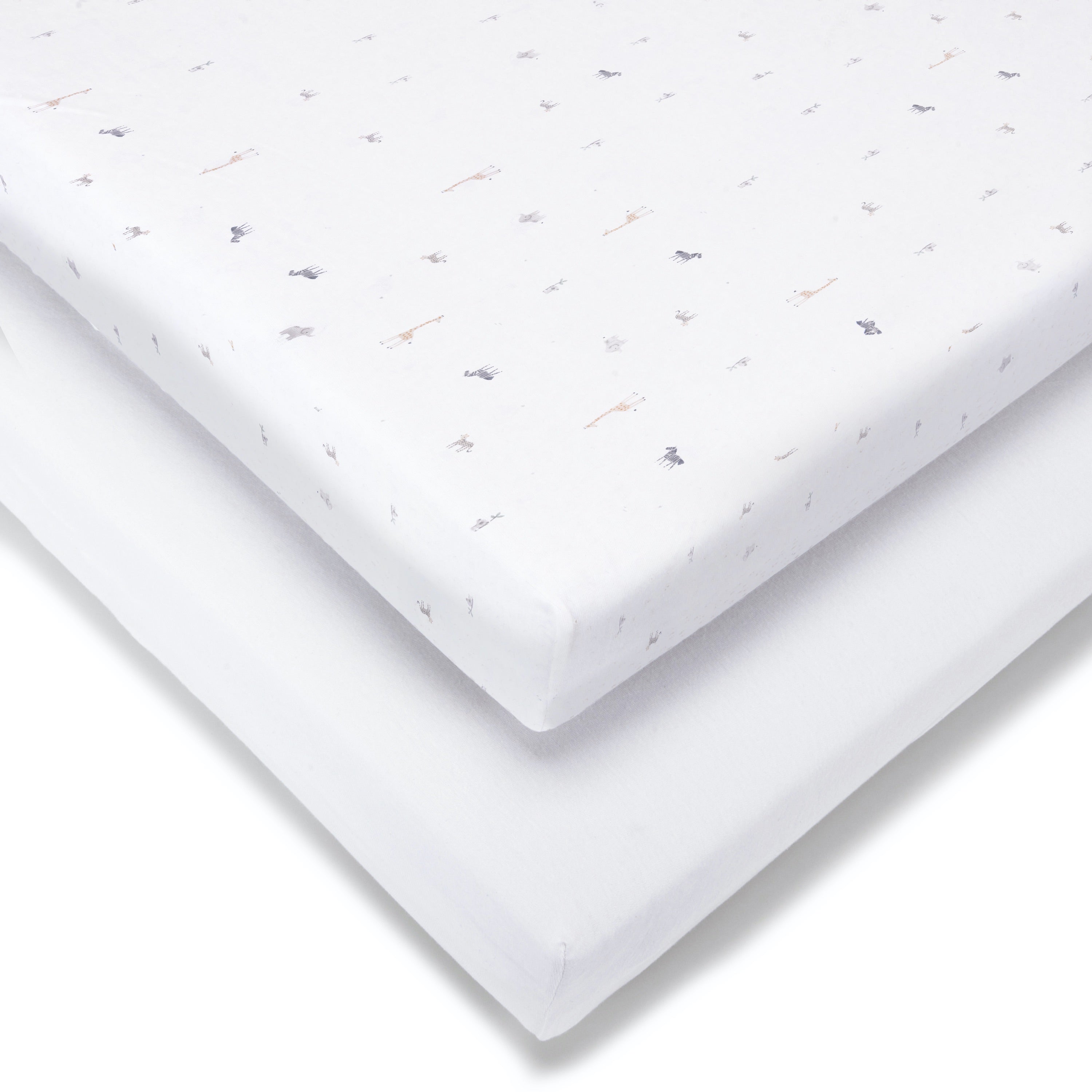 Baby Elegance Cot Bed Sheets - 70 x 140cm - 2 Pack