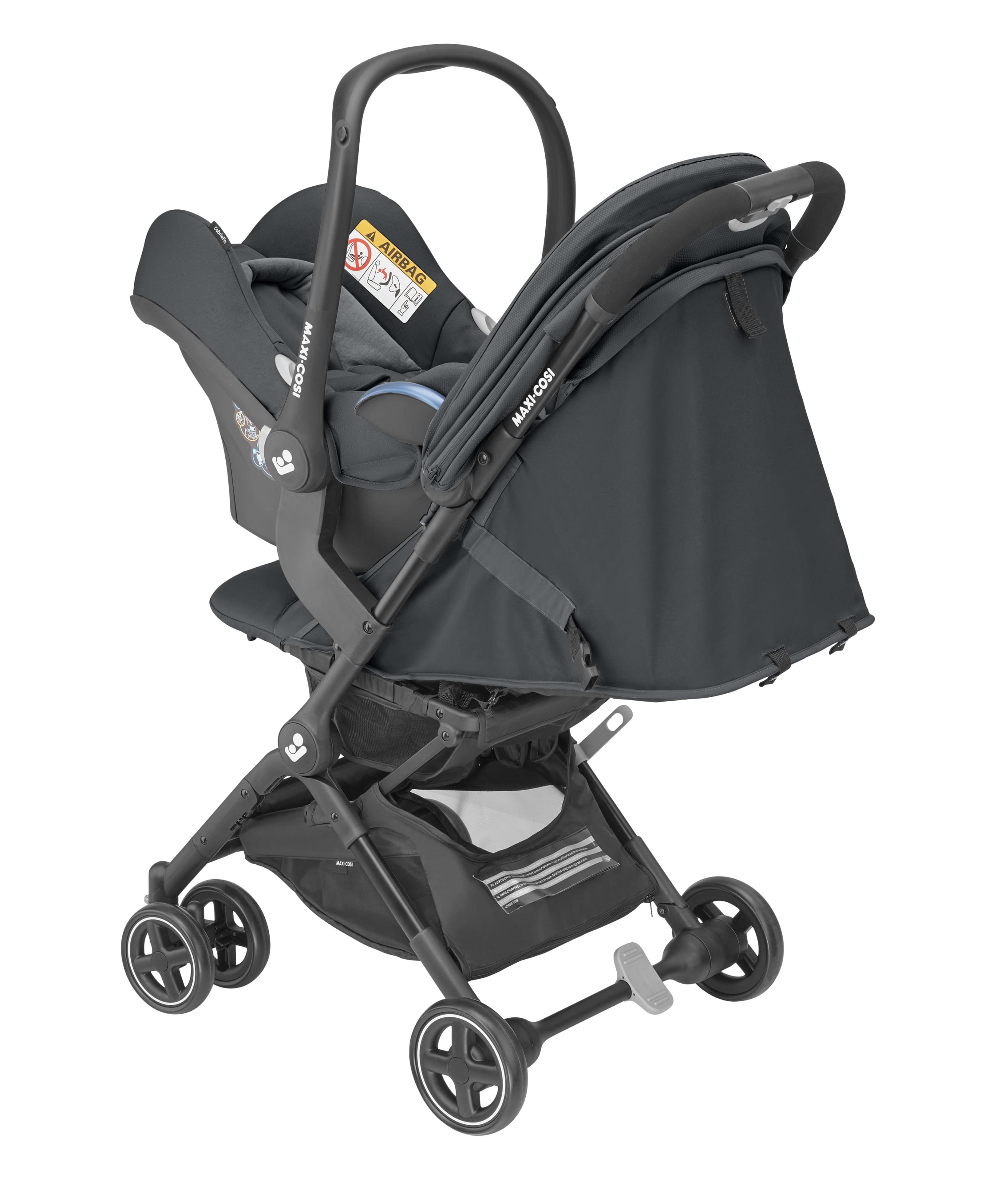 maxicosi stroller superurban lara2 grey essentialgraphite cabrio
