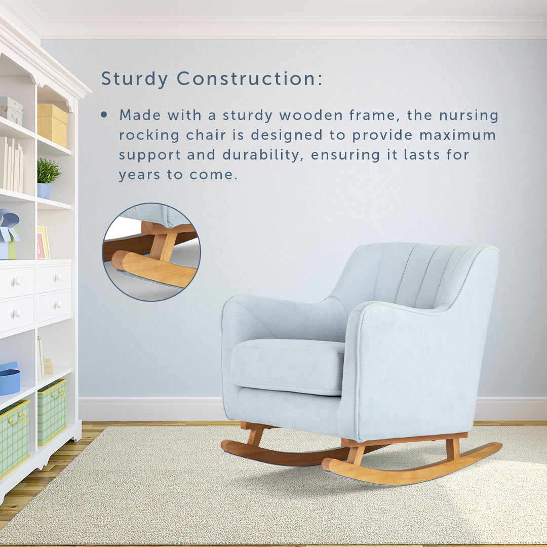 Baby Elegance Ollie Rocking Chair with Stool