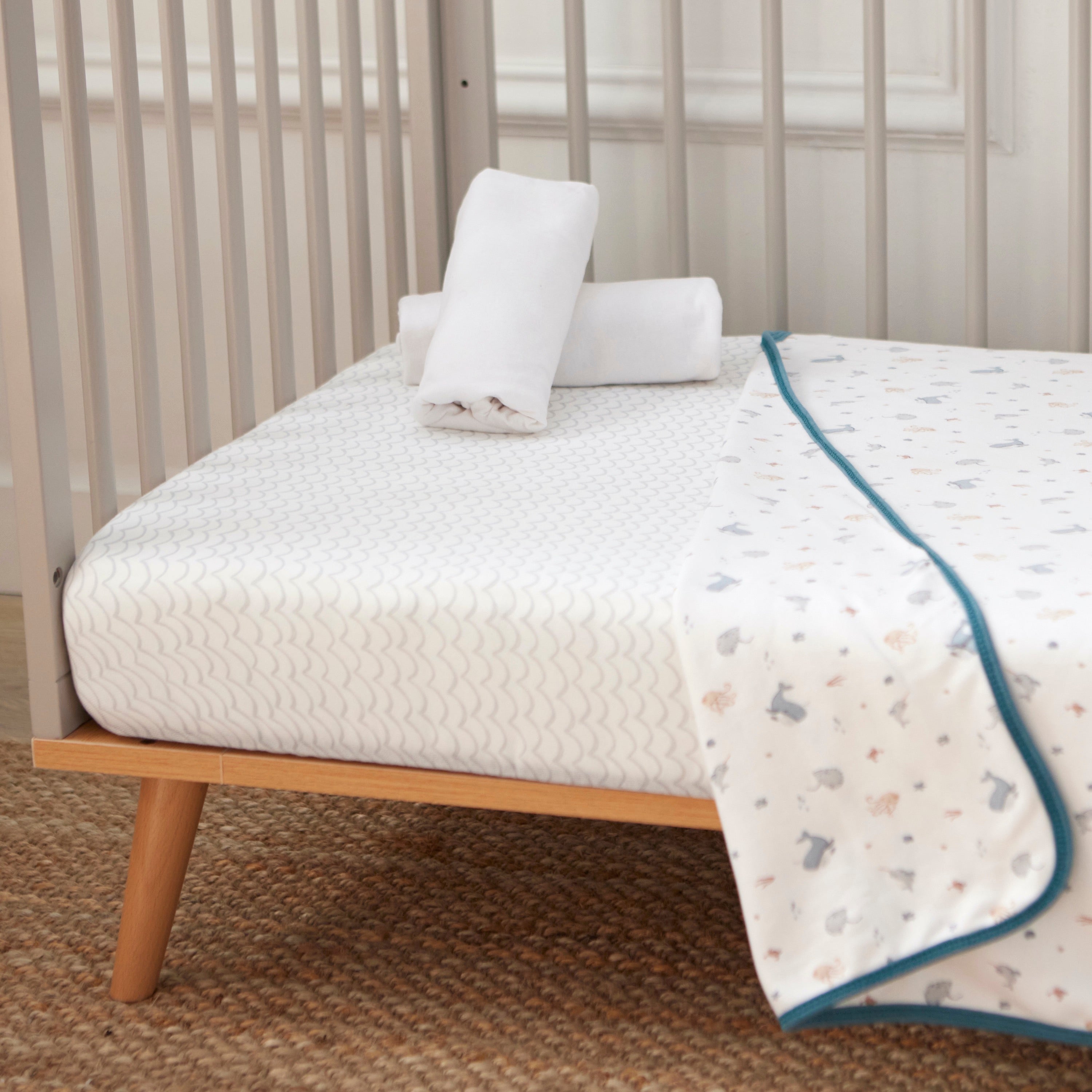 Bedding Set - Cot Bed - Under the Sea - 4pcs - Baby Elegance
