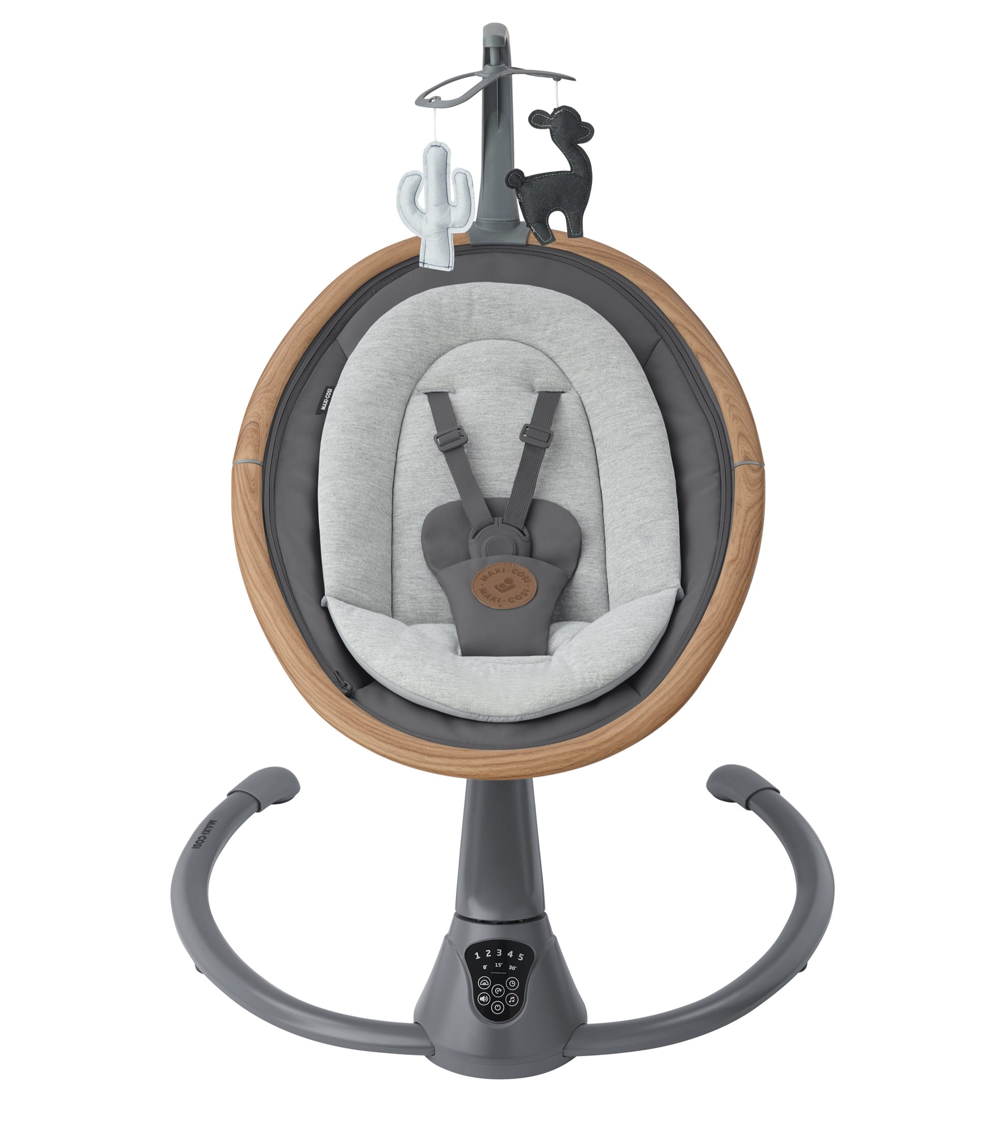 maxicosi homeequipment swing cassia grey essentialgraphite front