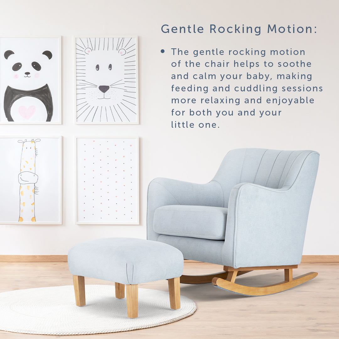 Baby Elegance Ollie Rocking Chair with Stool