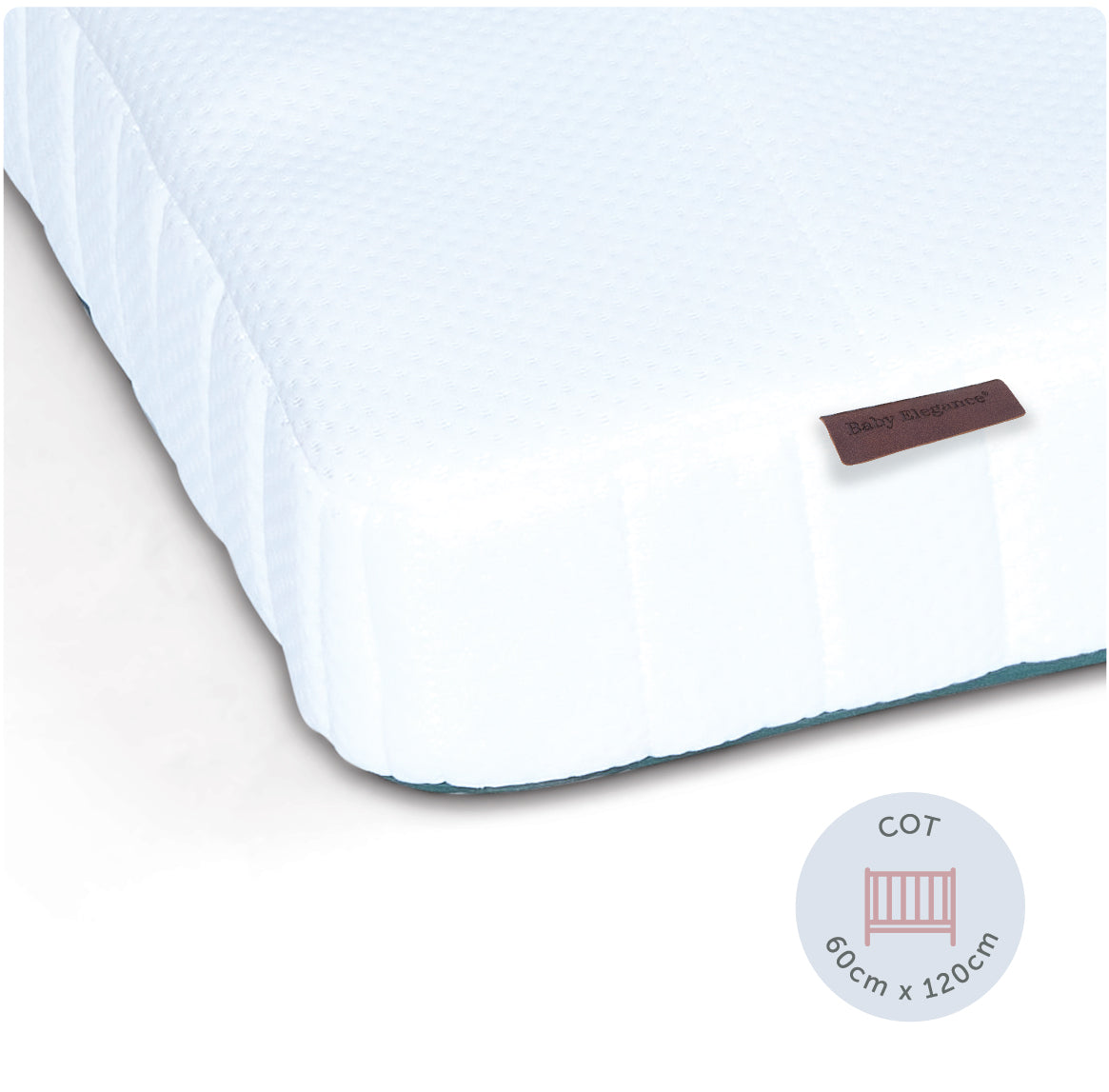 Cot Mattress - Stratus - 60 x 120 x 10cm - Baby Elegance