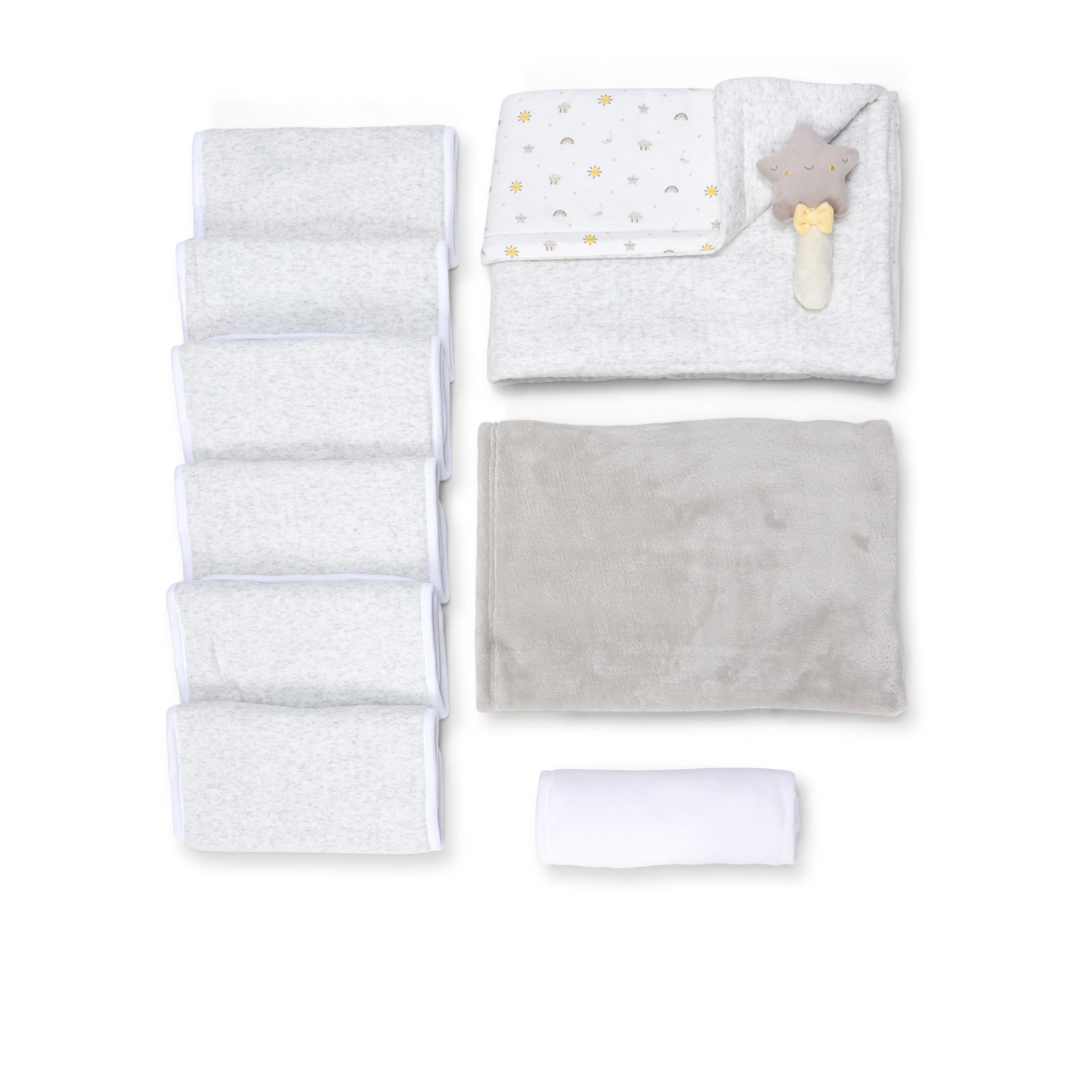 Bedding Set - Cot - Sun, Moon & Stars - 5pcs - Baby Elegance