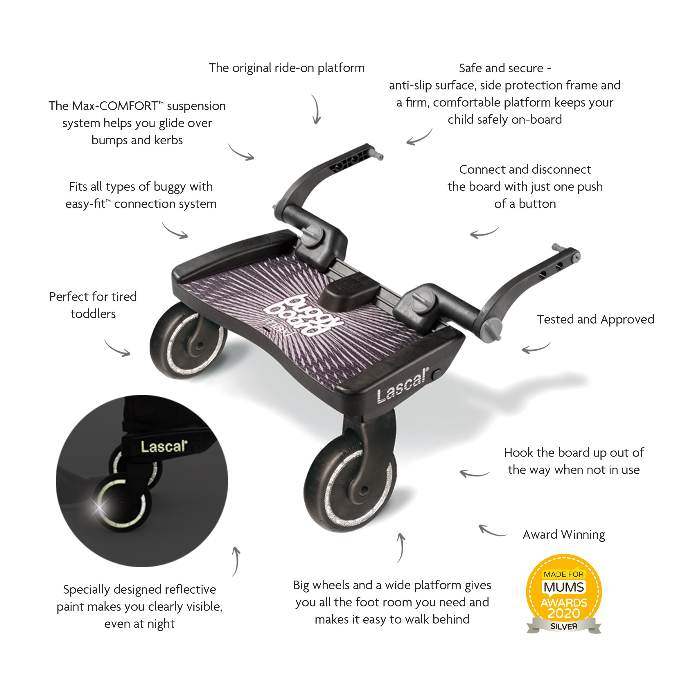 Lascal Maxi Buggy Board