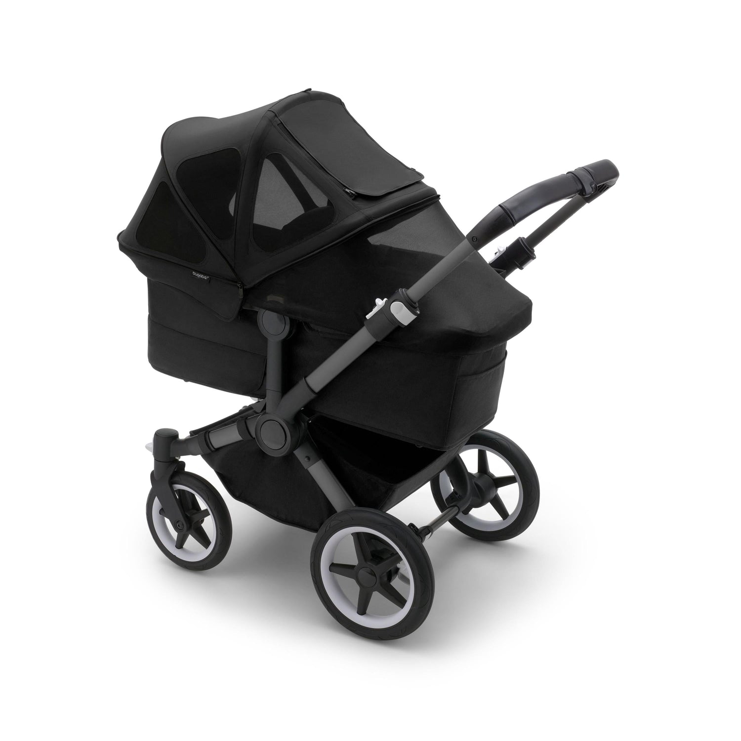 Original JPG-S001261D3001-donkey-breezy-sun-canopy-black-bassinet-mosquito-net