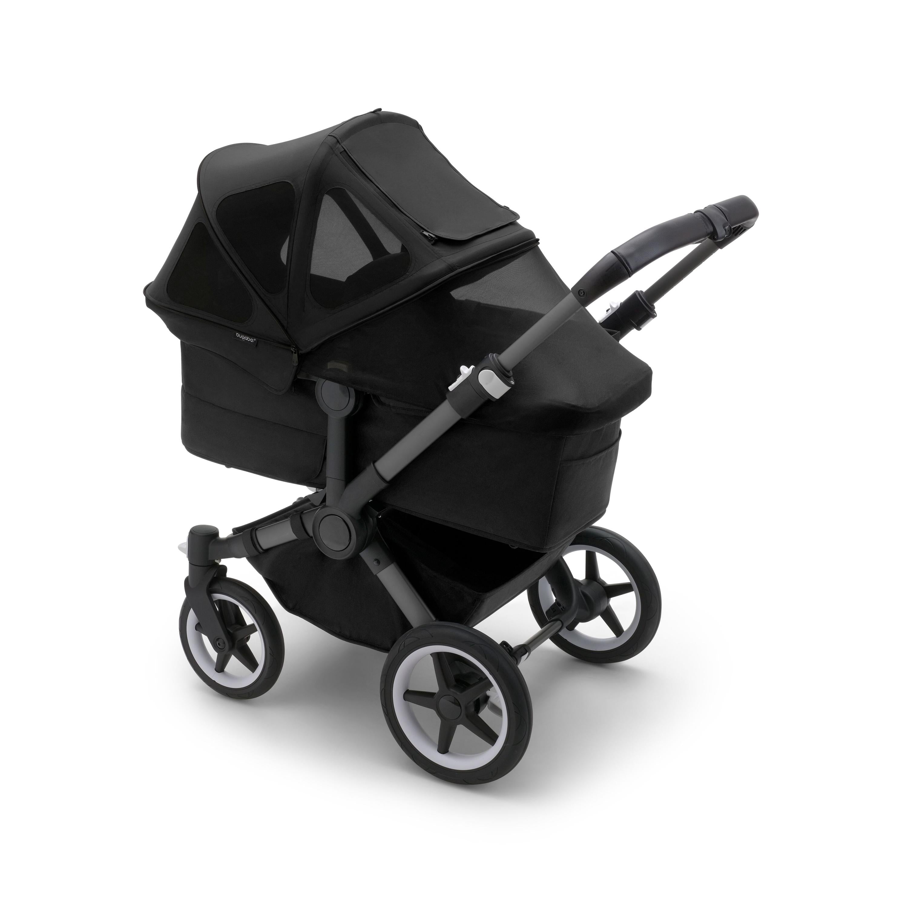 Original JPG-S001261D3001-donkey-breezy-sun-canopy-black-bassinet-mosquito-net