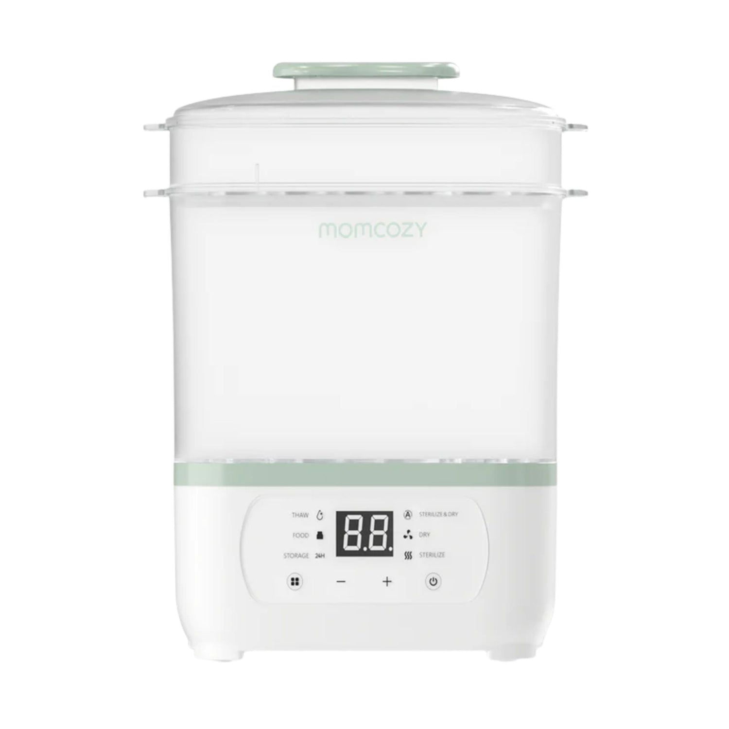 Momcozy BS02 8-In-1 Baby Bottle Steam Sterilizer
and Dryer
