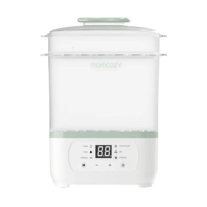 Momcozy BS02 8-In-1 Baby Bottle Steam Sterilizer
and Dryer
