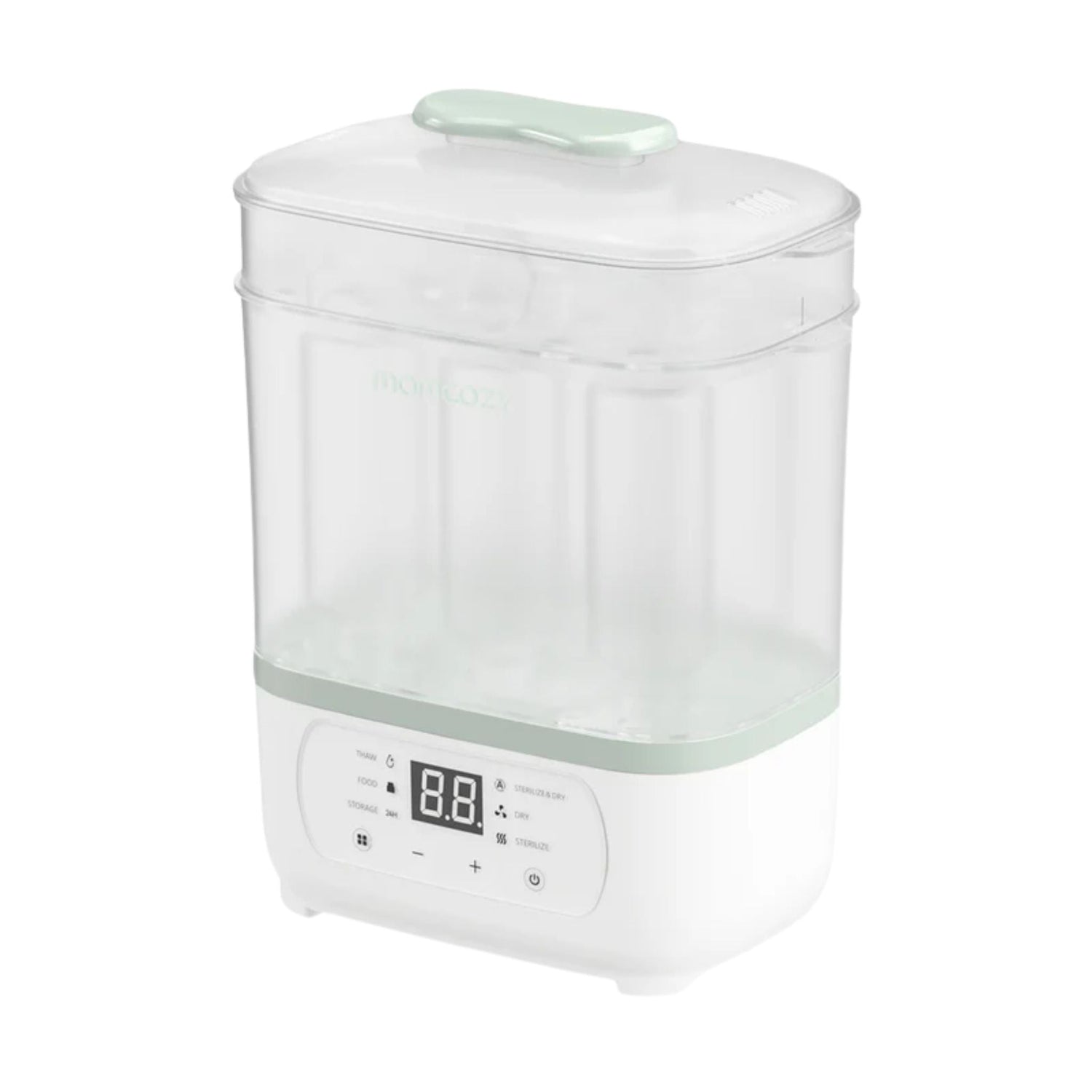 Momcozy BS02 8-In-1 Baby Bottle Steam Sterilizer
and Dryer