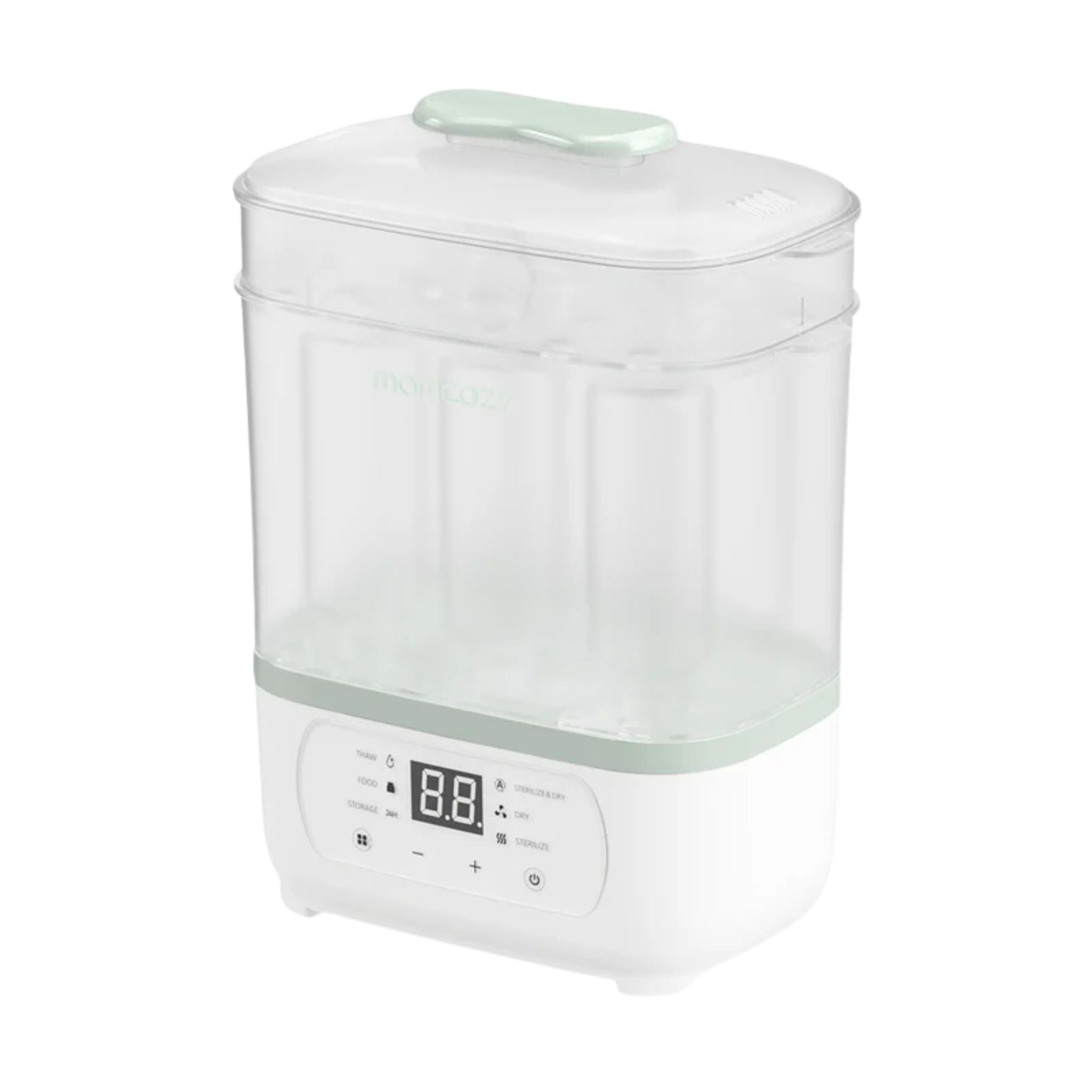 Momcozy BS02 8-In-1 Baby Bottle Steam Sterilizer
and Dryer