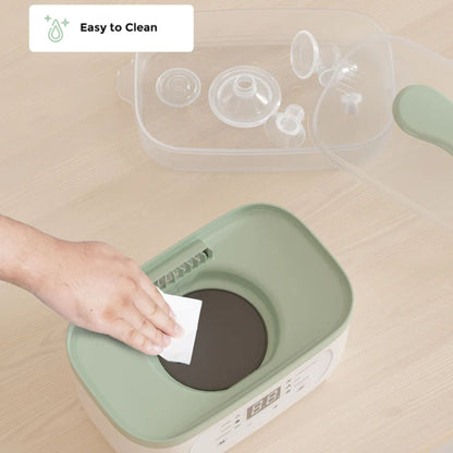 Momcozy BS02 8-In-1 Baby Bottle Steam Sterilizer
and Dryer